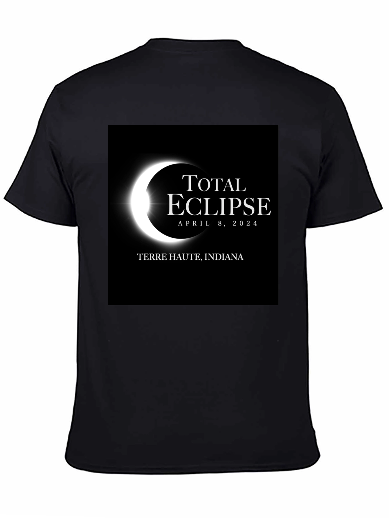 Total Eclipse 2024 Terre Haute Indiana T-Shirt