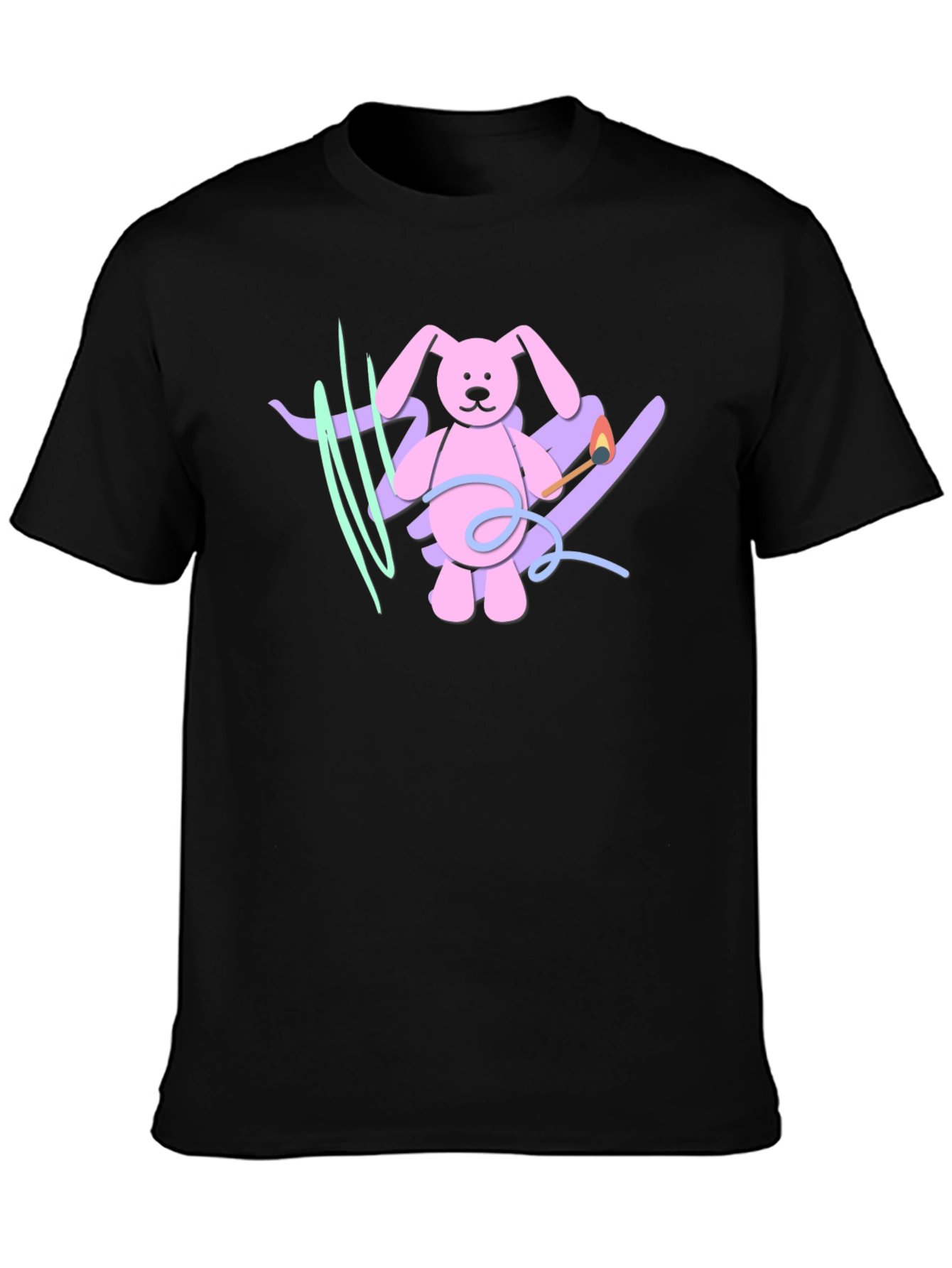 Playful Bunny Graphic Tee