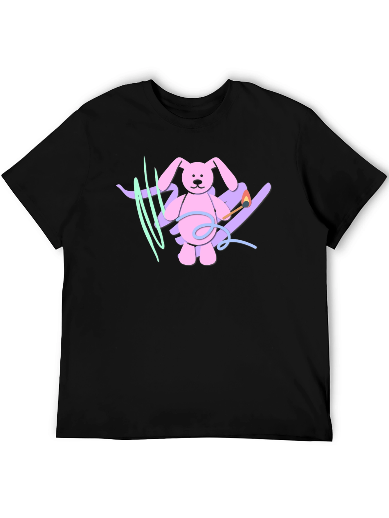Playful Bunny Graphic Tee