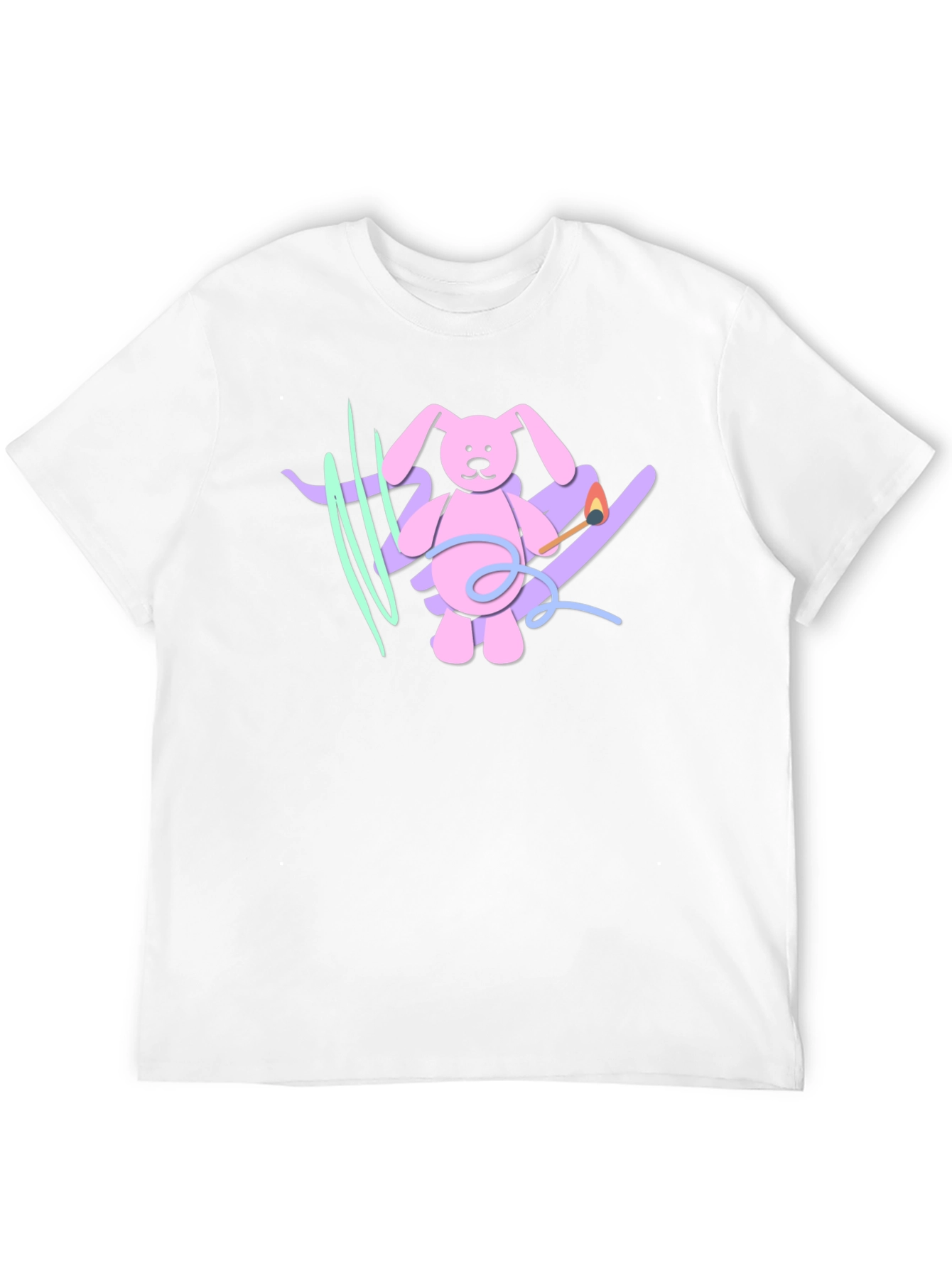 Playful Bunny Graphic Tee