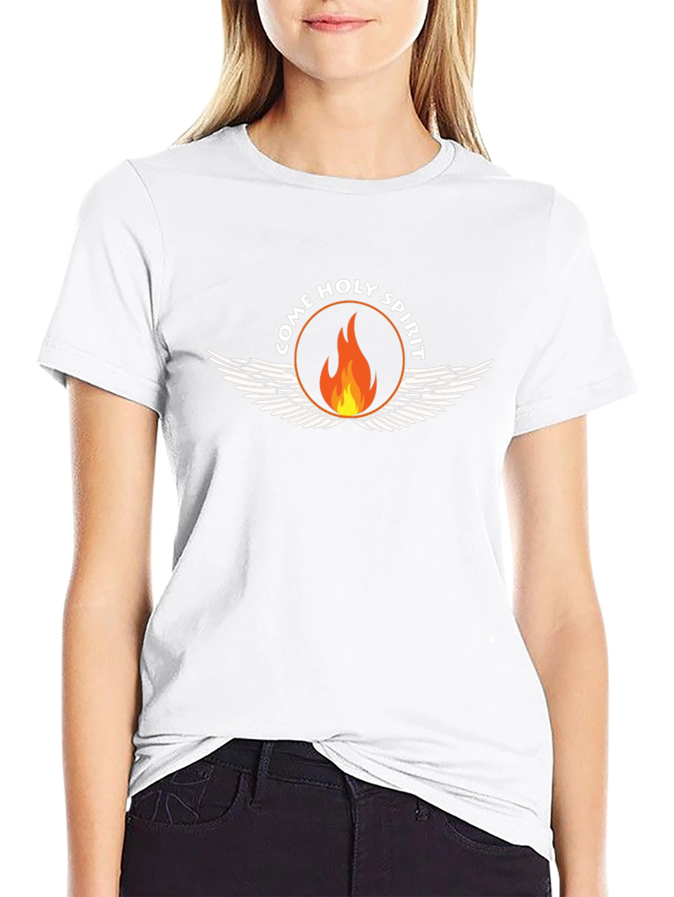 Come Holy Spirit T-Shirt - Religious Inspired Design