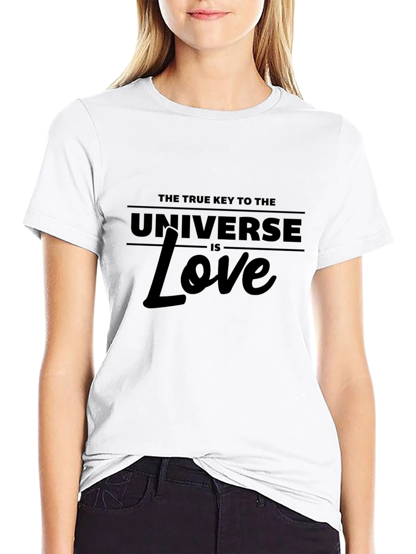 Universe is Love T-Shirt - Stylish Graphic Tee