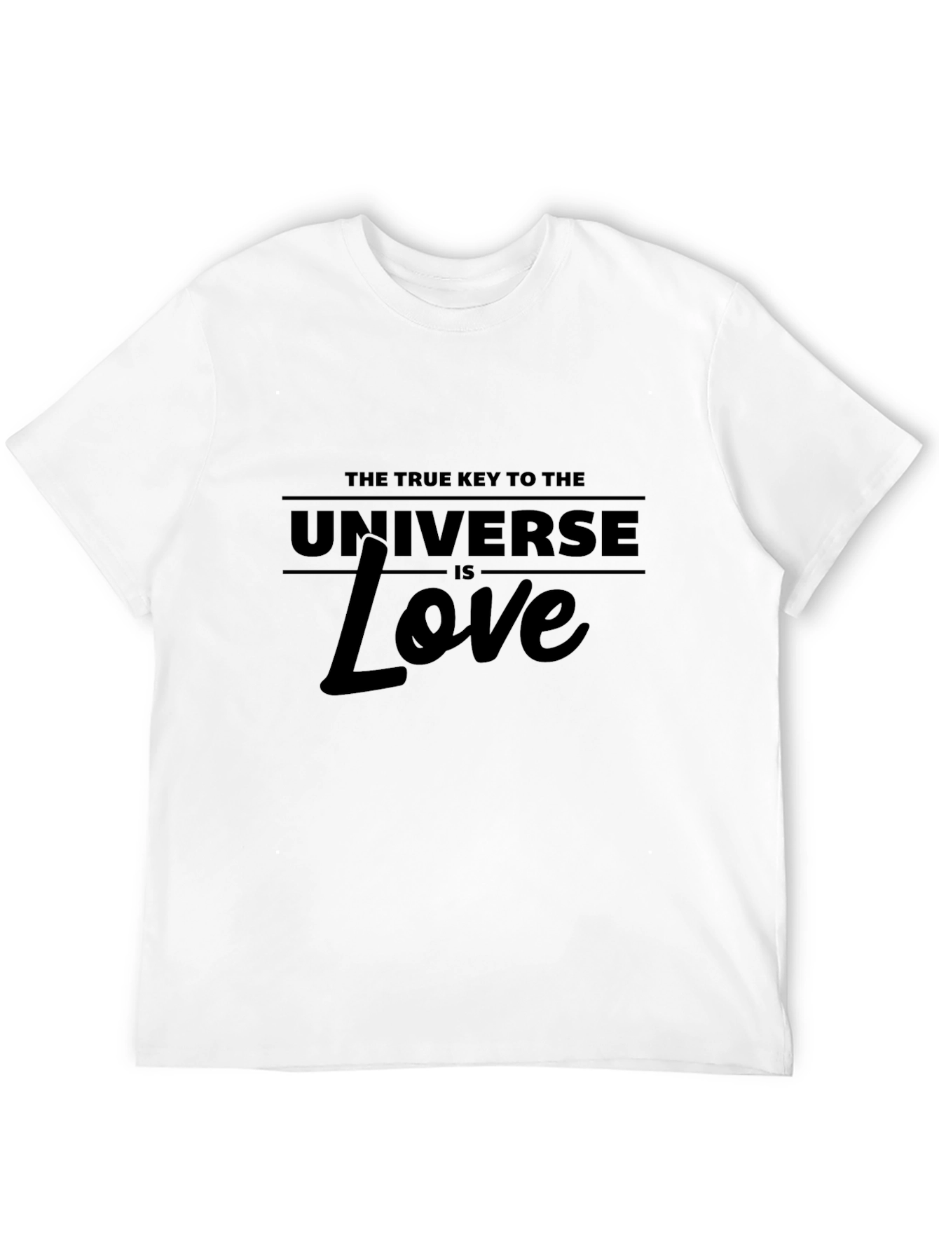 Universe is Love T-Shirt - Stylish Graphic Tee