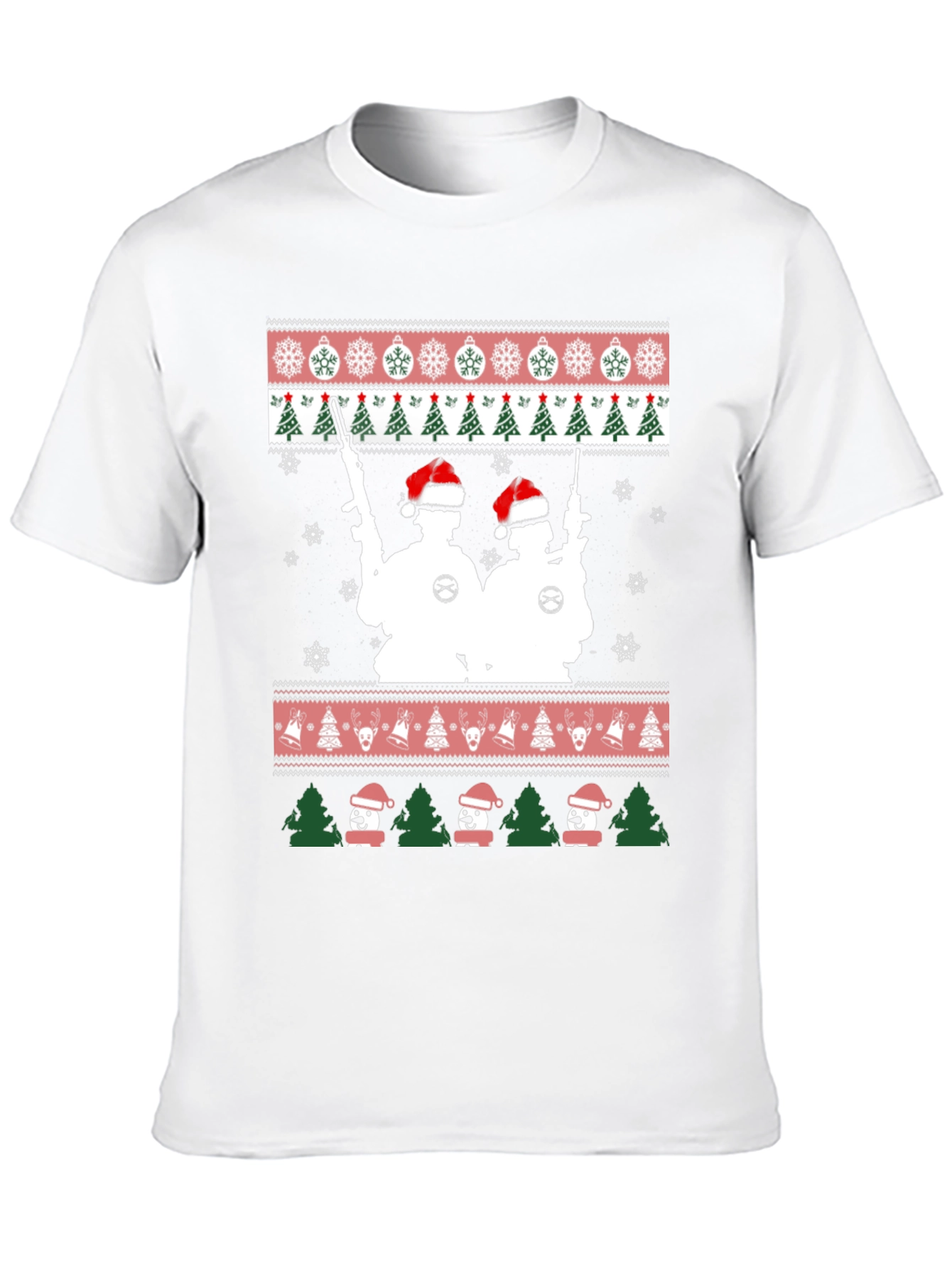 Tactical Christmas Sweater Style T-Shirt