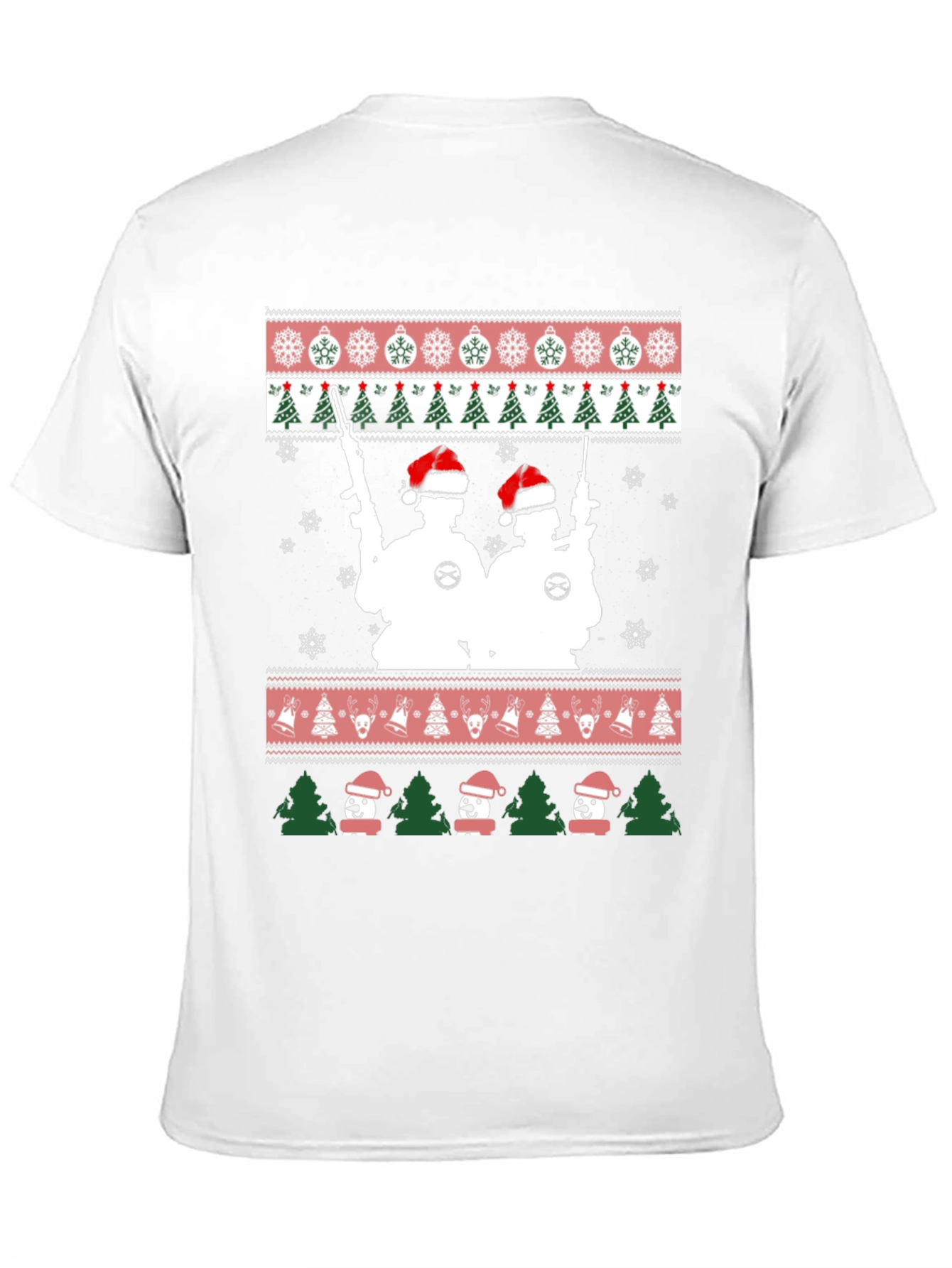 Tactical Christmas Sweater Style T-Shirt