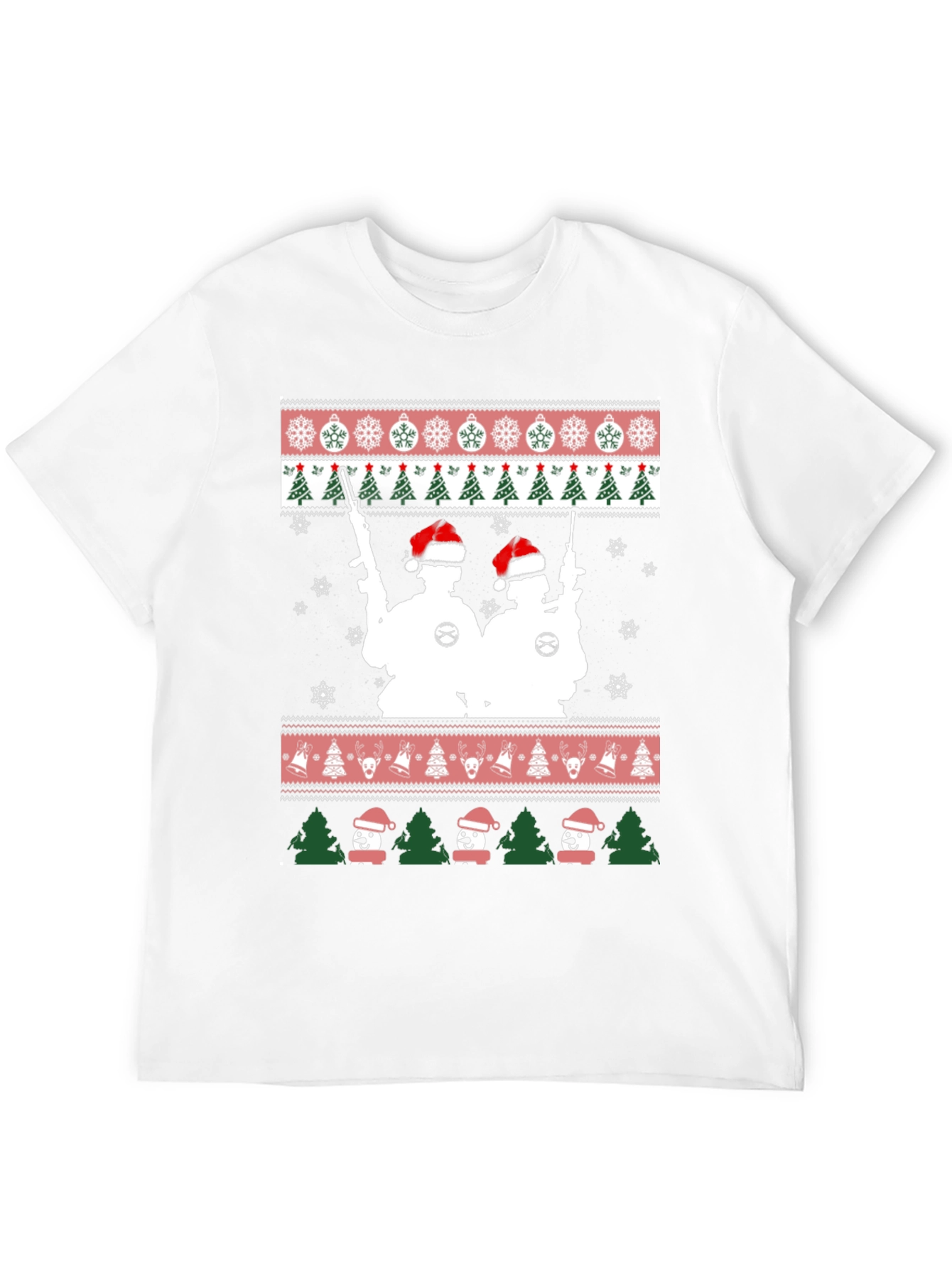 Tactical Christmas Sweater Style T-Shirt