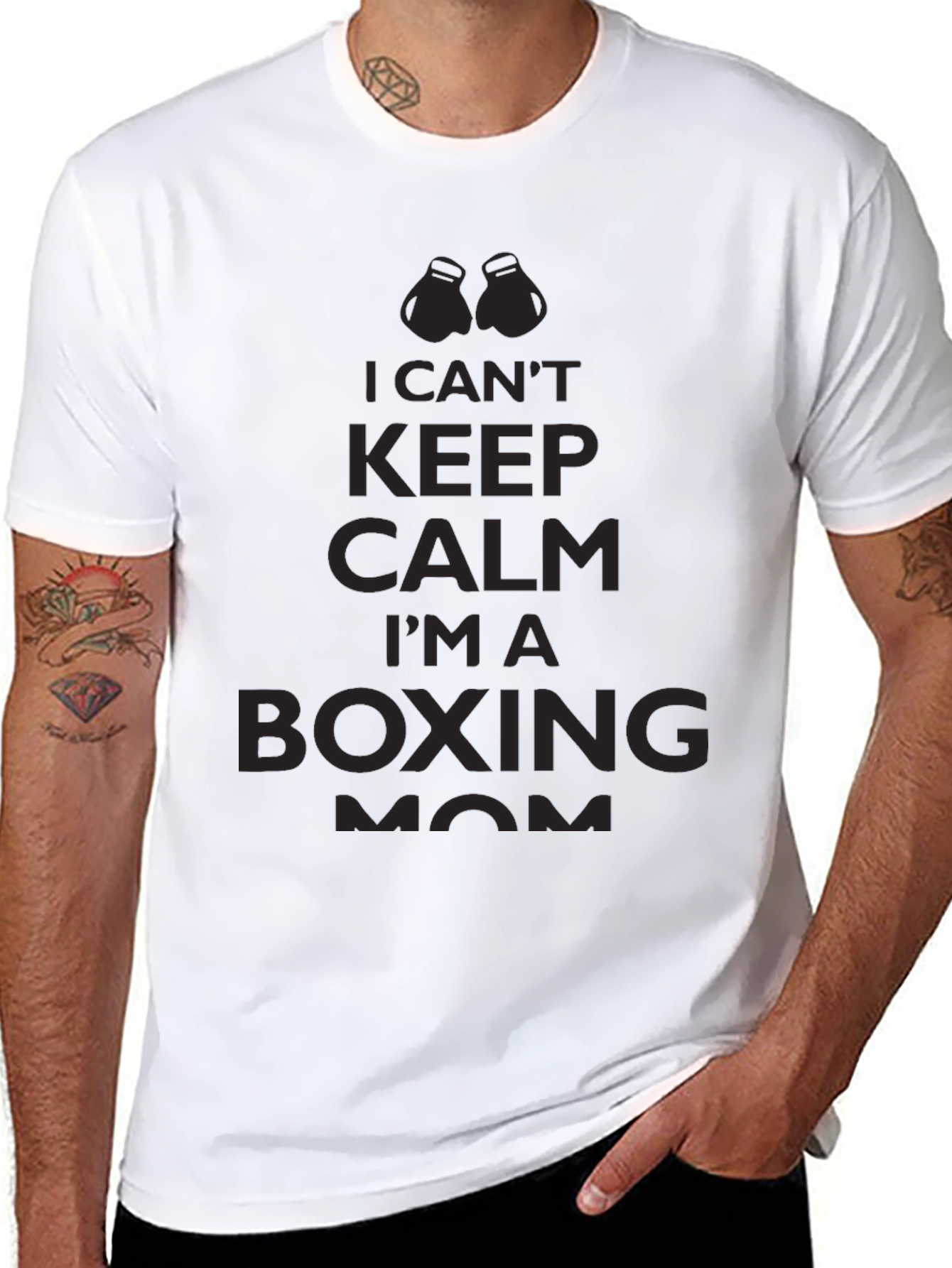 Boxing Mom T-Shirt: Cant Keep Calm!