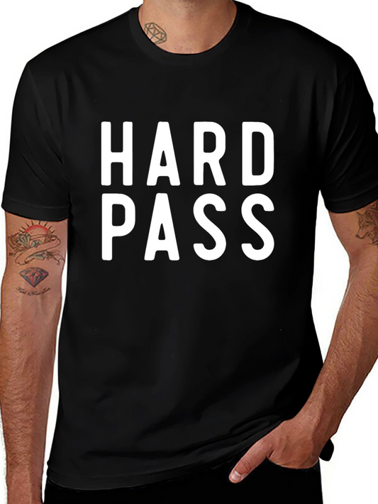 Hard Pass Graphic Tee - Bold Statement Shirt