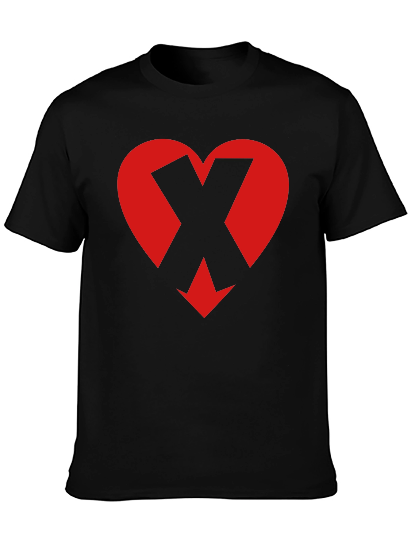 Heart X Down Arrow Graphic Tee