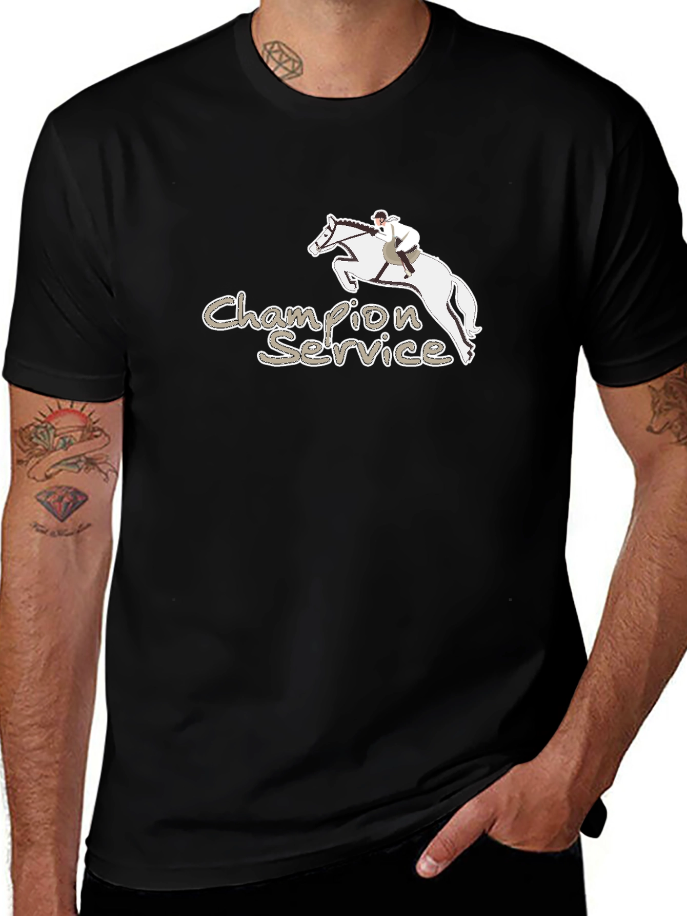 Champion Service Horse Graphic Tee