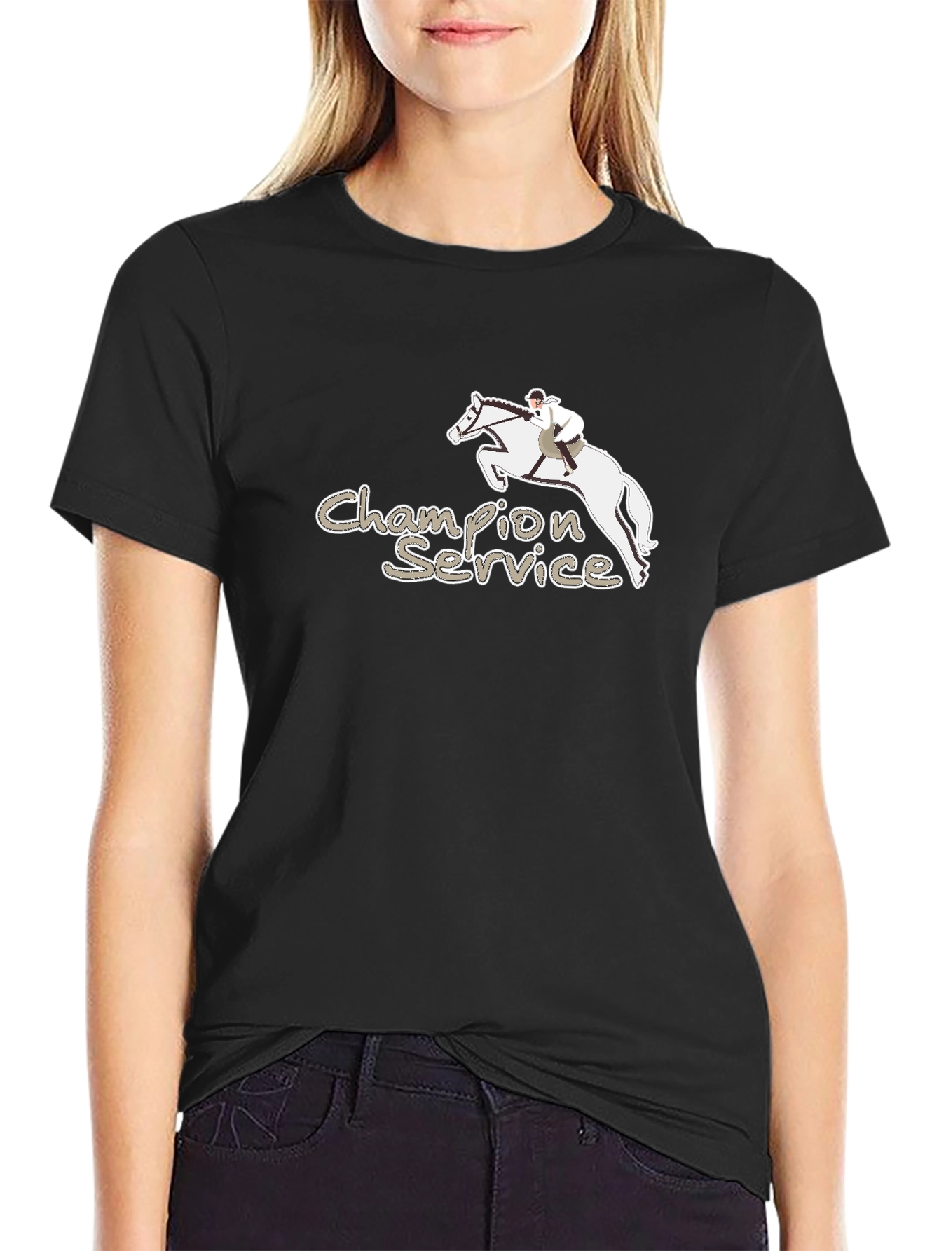 Champion Service Horse Graphic Tee