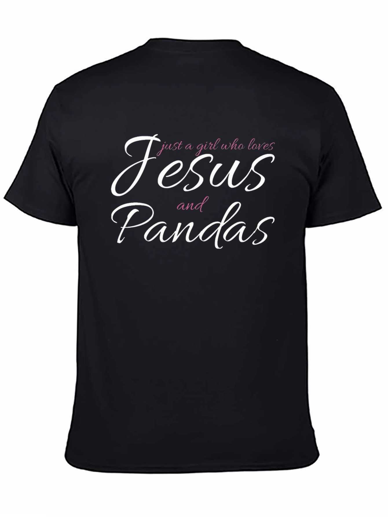 Jesus & Pandas T-Shirt - Girl Who Loves Tee