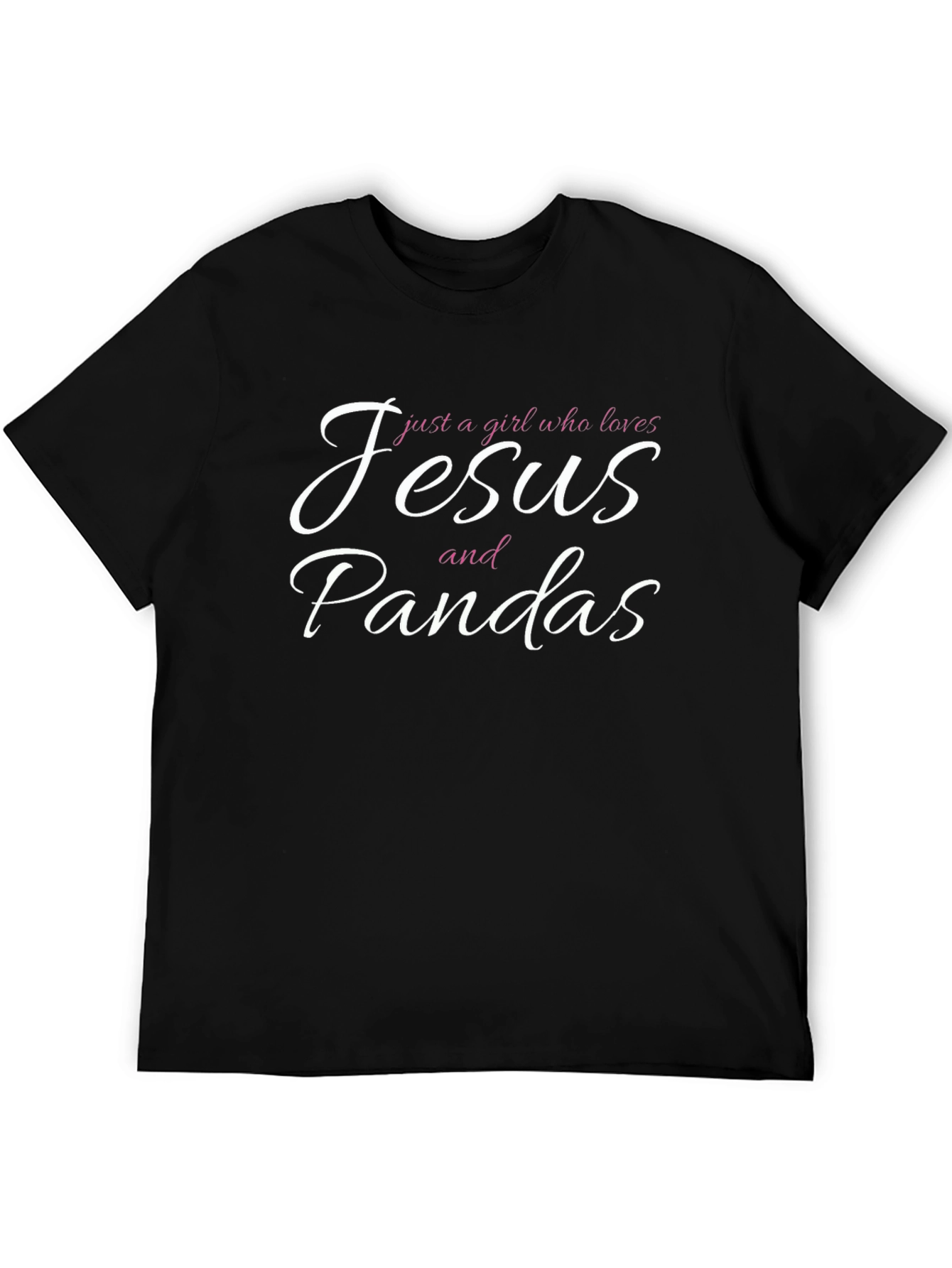 Jesus & Pandas T-Shirt - Girl Who Loves Tee