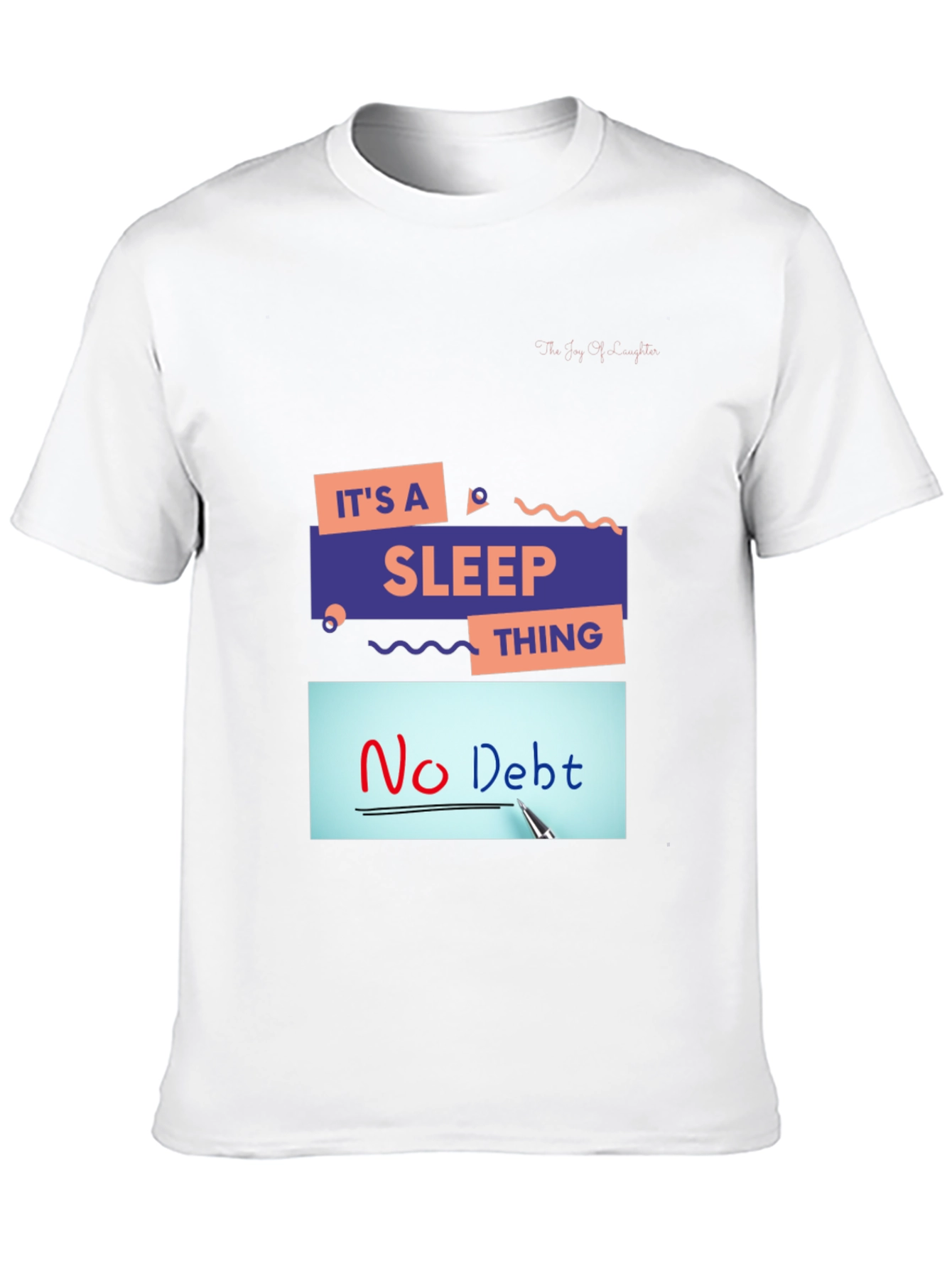 Its A Sleep Thing Graphic Black T-Shirt