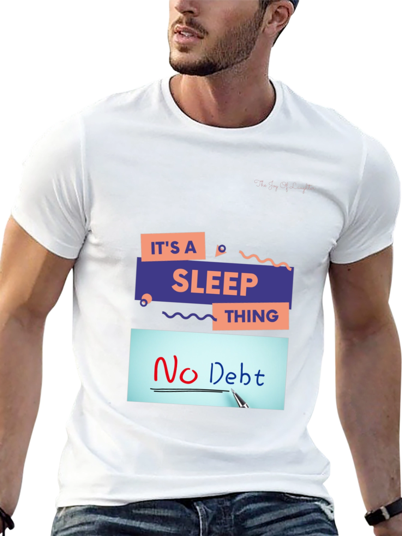 Its A Sleep Thing Graphic Black T-Shirt