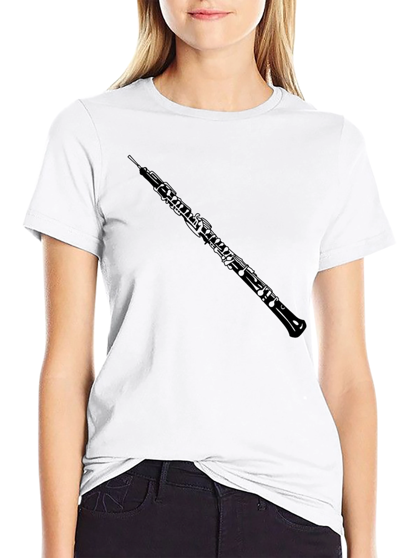 Oboe Music T-Shirt - Band Instrument Tee