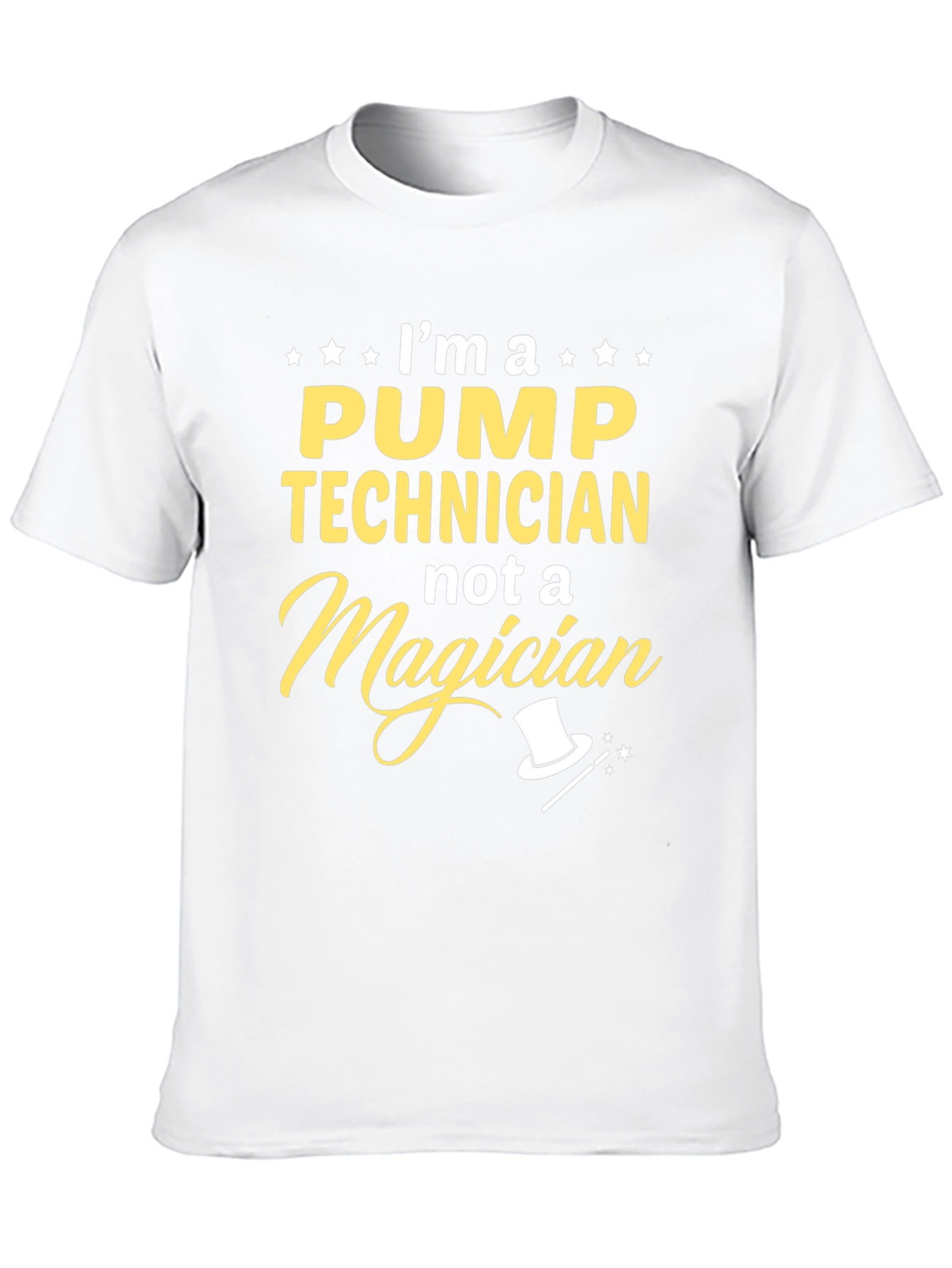 Pump Technician Graphic Tee - Not a Magician T-Shirt
