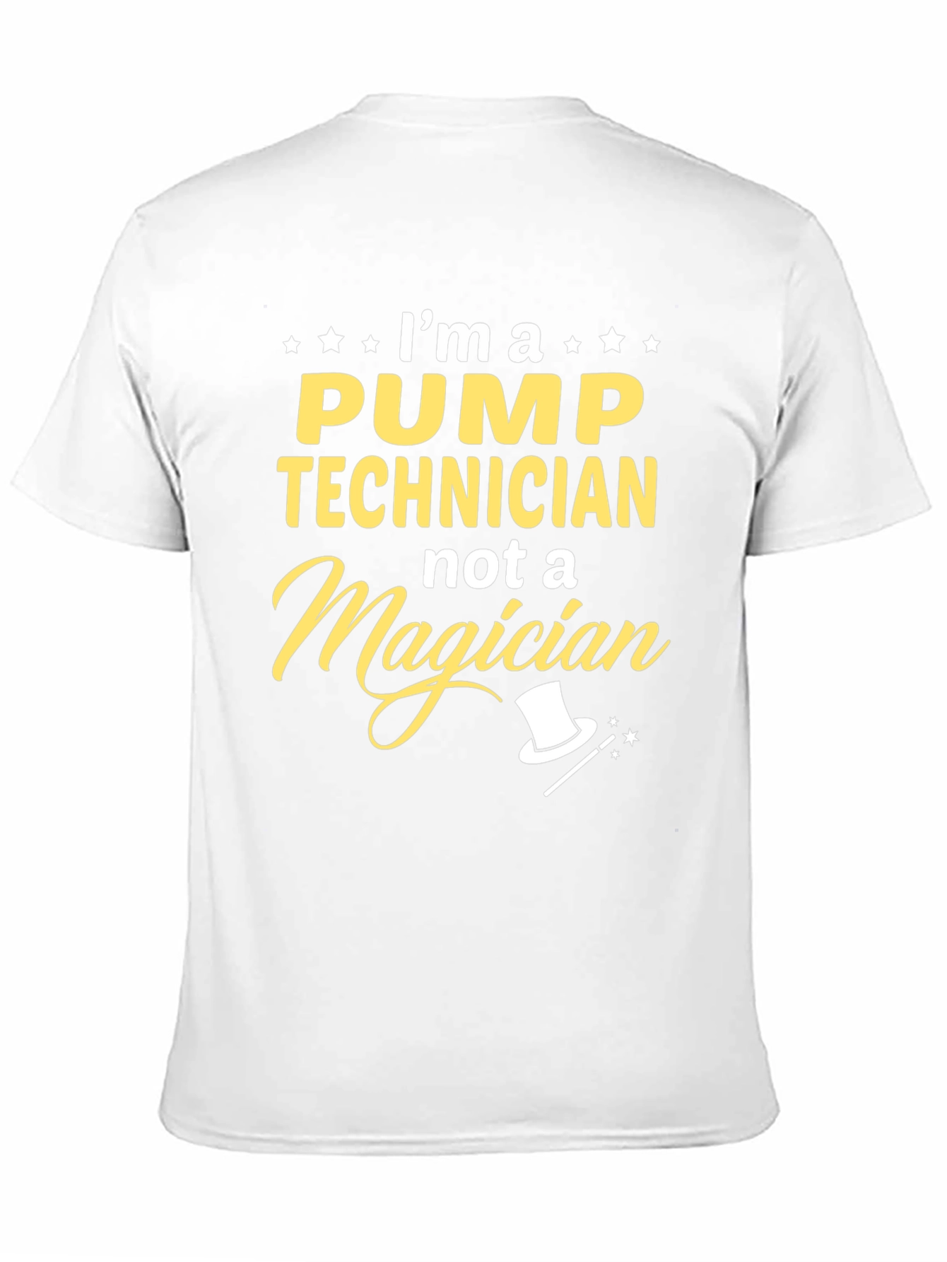 Pump Technician Graphic Tee - Not a Magician T-Shirt