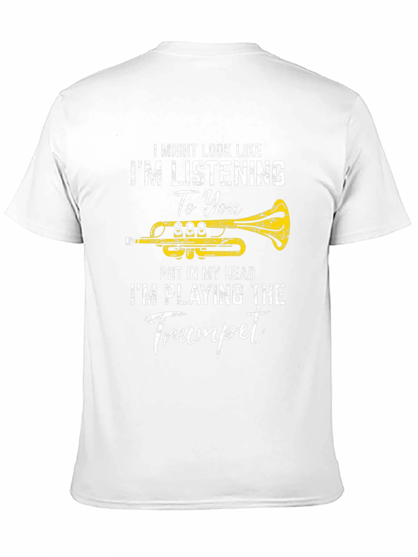 Trumpet Player Graphic T-Shirt - Musician Tee