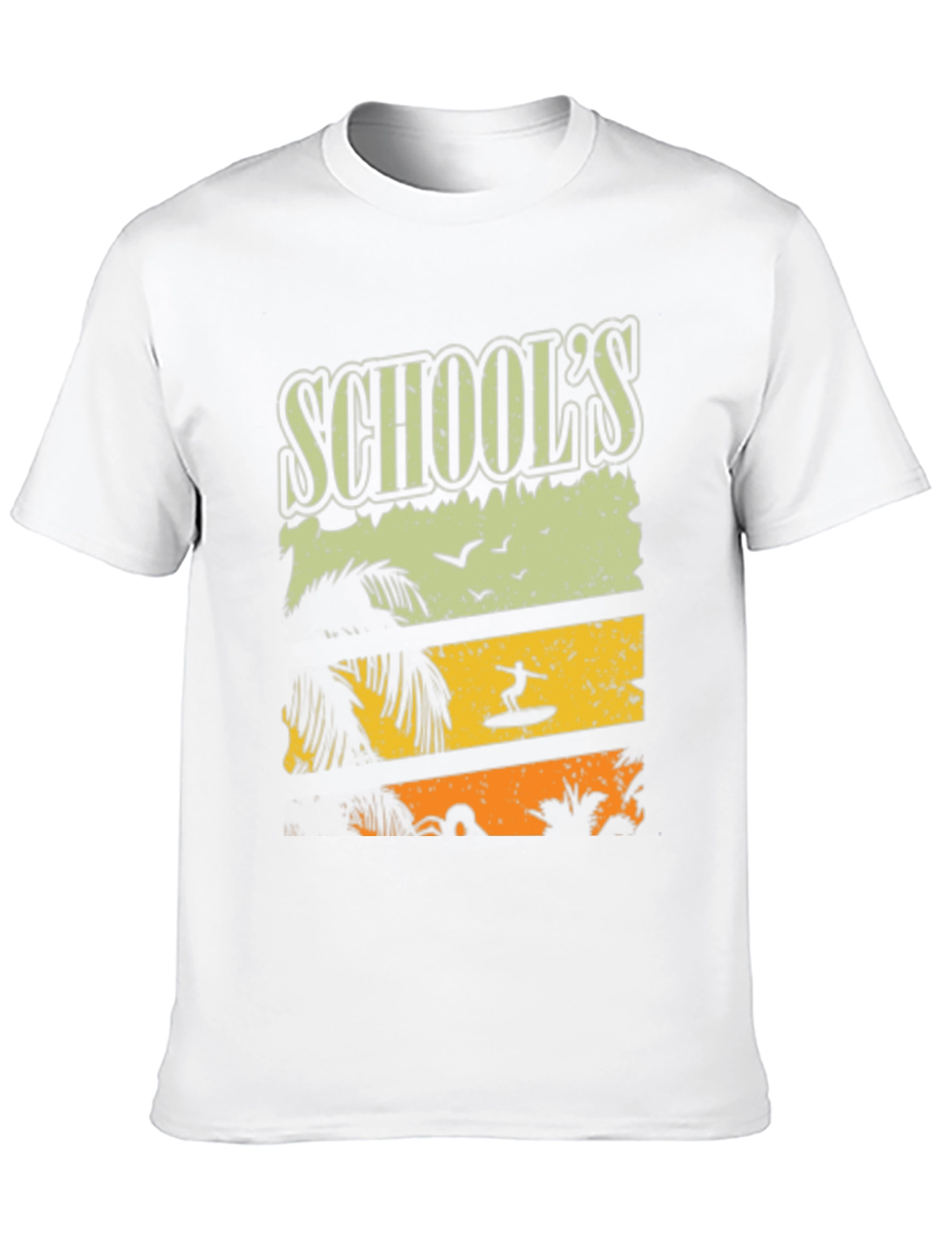Schools Out Summer Surfing Tee