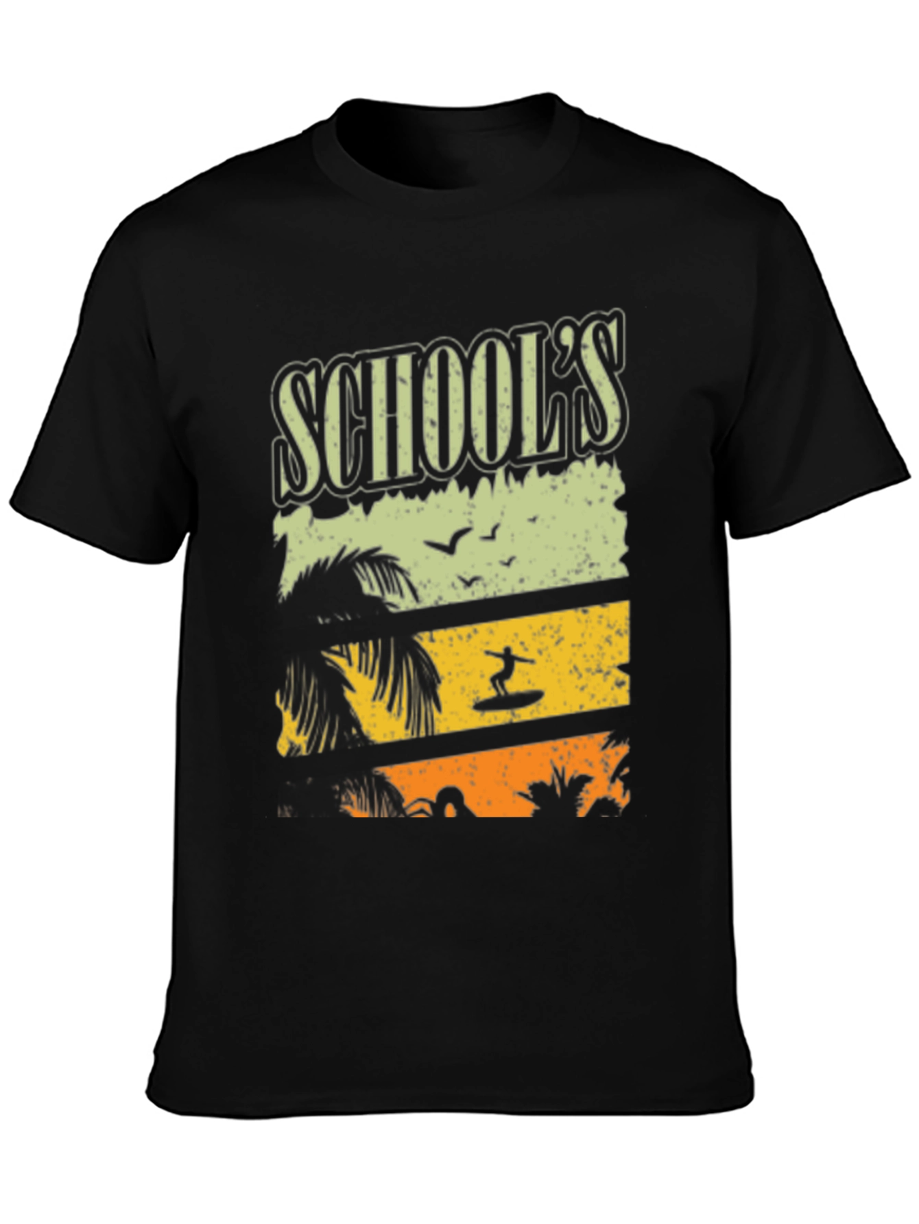 Schools Out Summer Surfing Tee