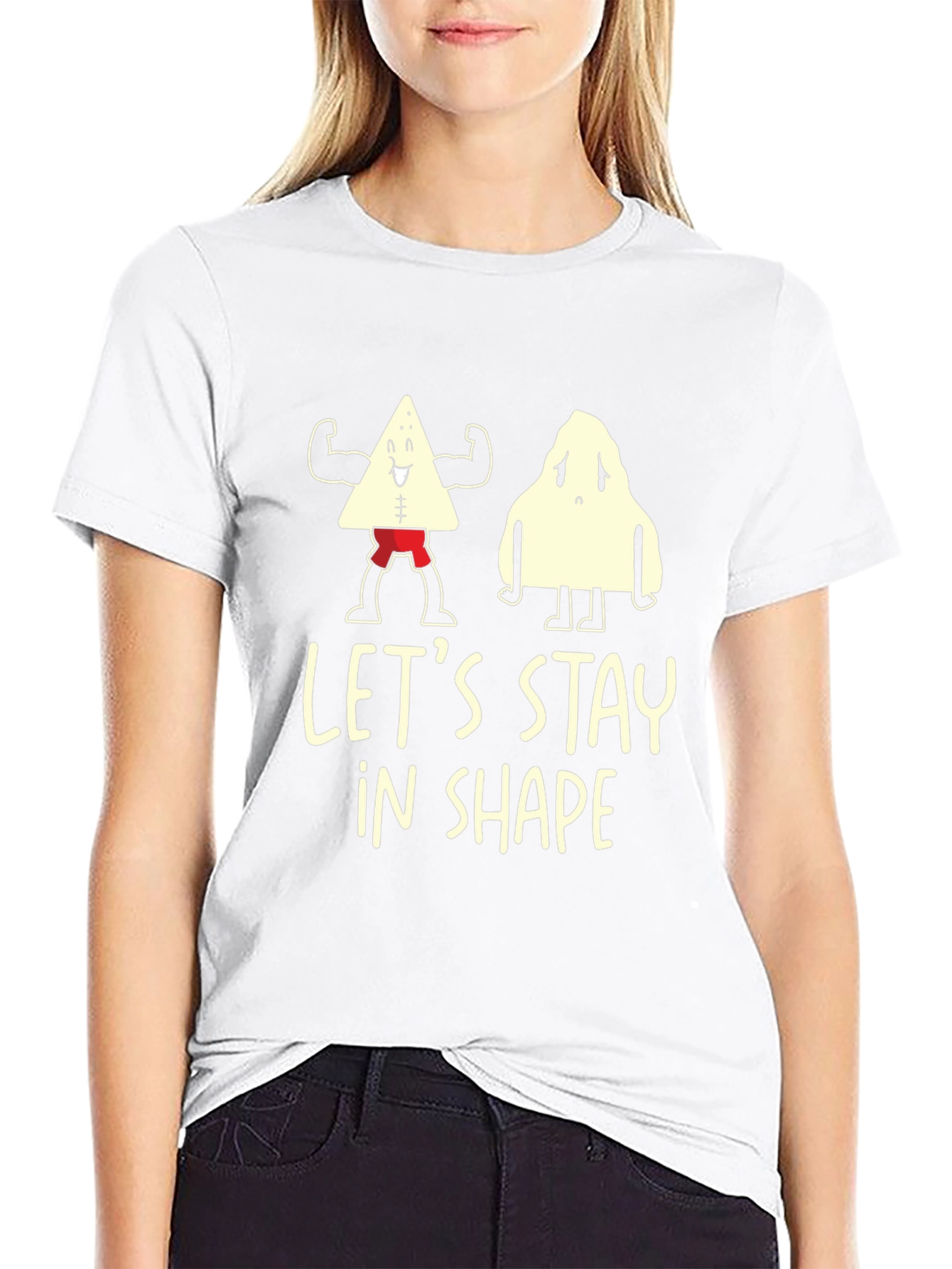 Stay In Shape Funny Graphic T-Shirt