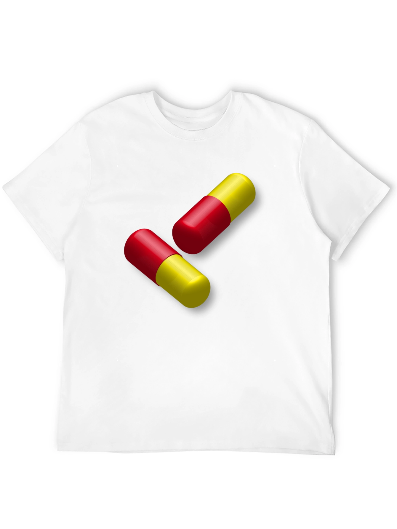 Pill Graphic Black T-Shirt