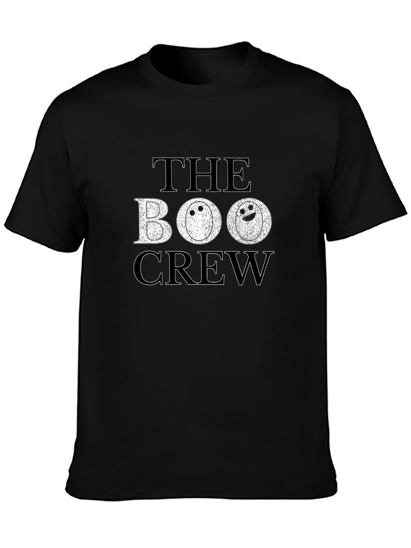 The Boo Crew Black Graphic T-Shirt