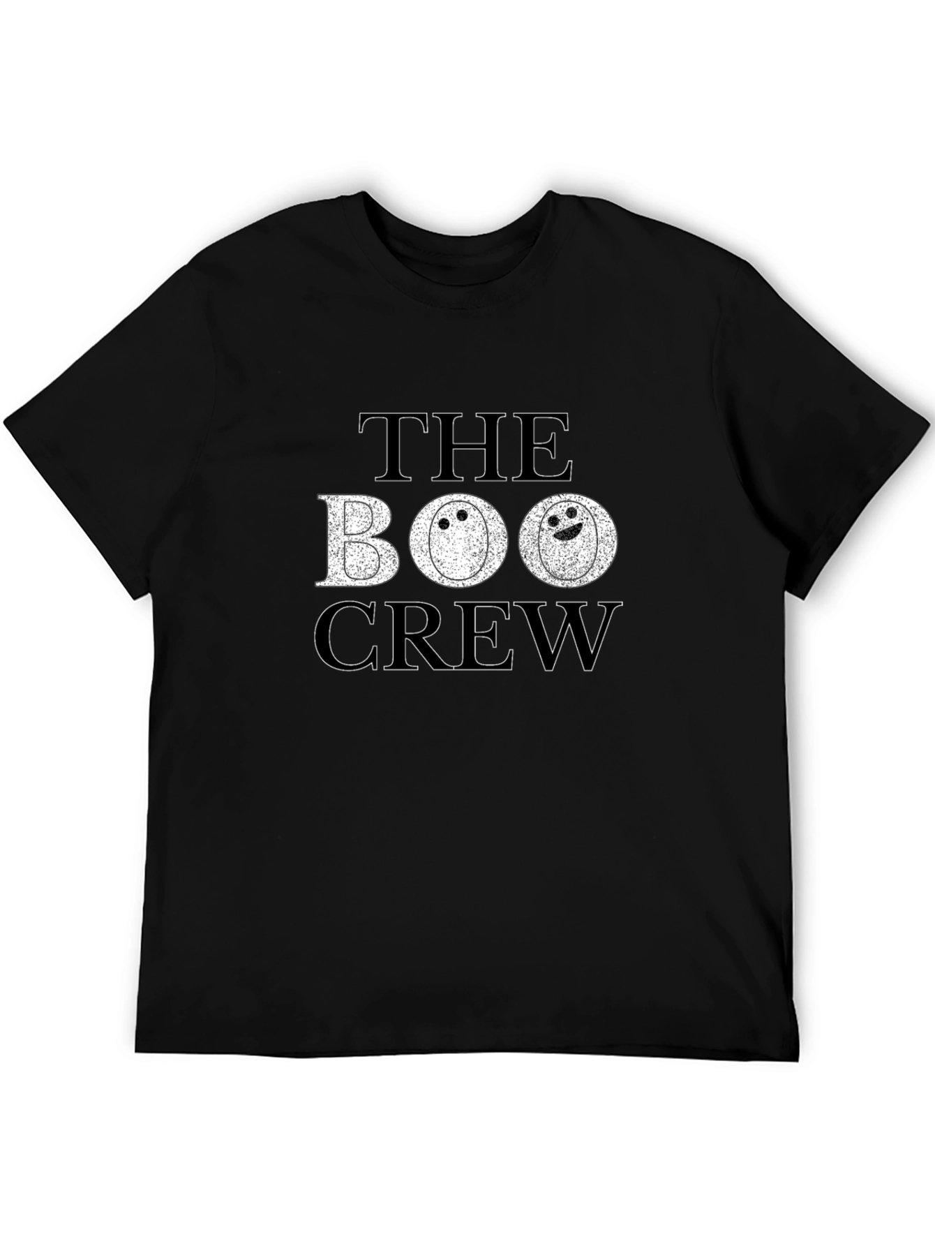 The Boo Crew Black Graphic T-Shirt