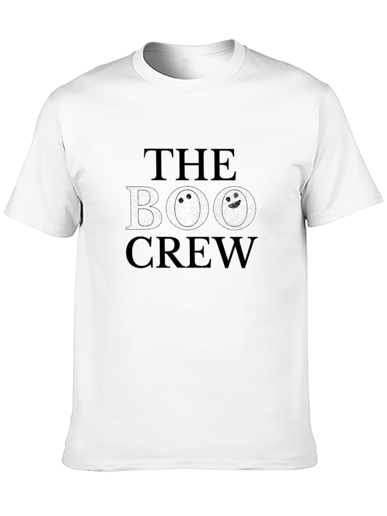 The Boo Crew Black Graphic T-Shirt