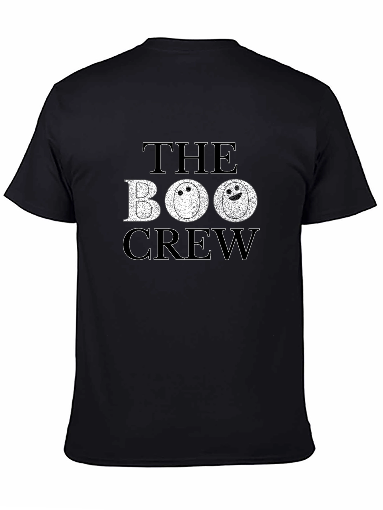 The Boo Crew Black Graphic T-Shirt