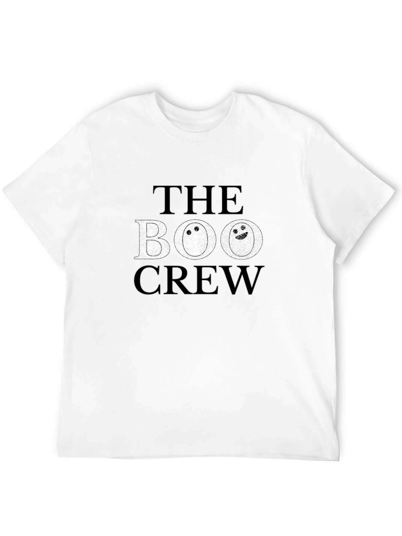 The Boo Crew Black Graphic T-Shirt