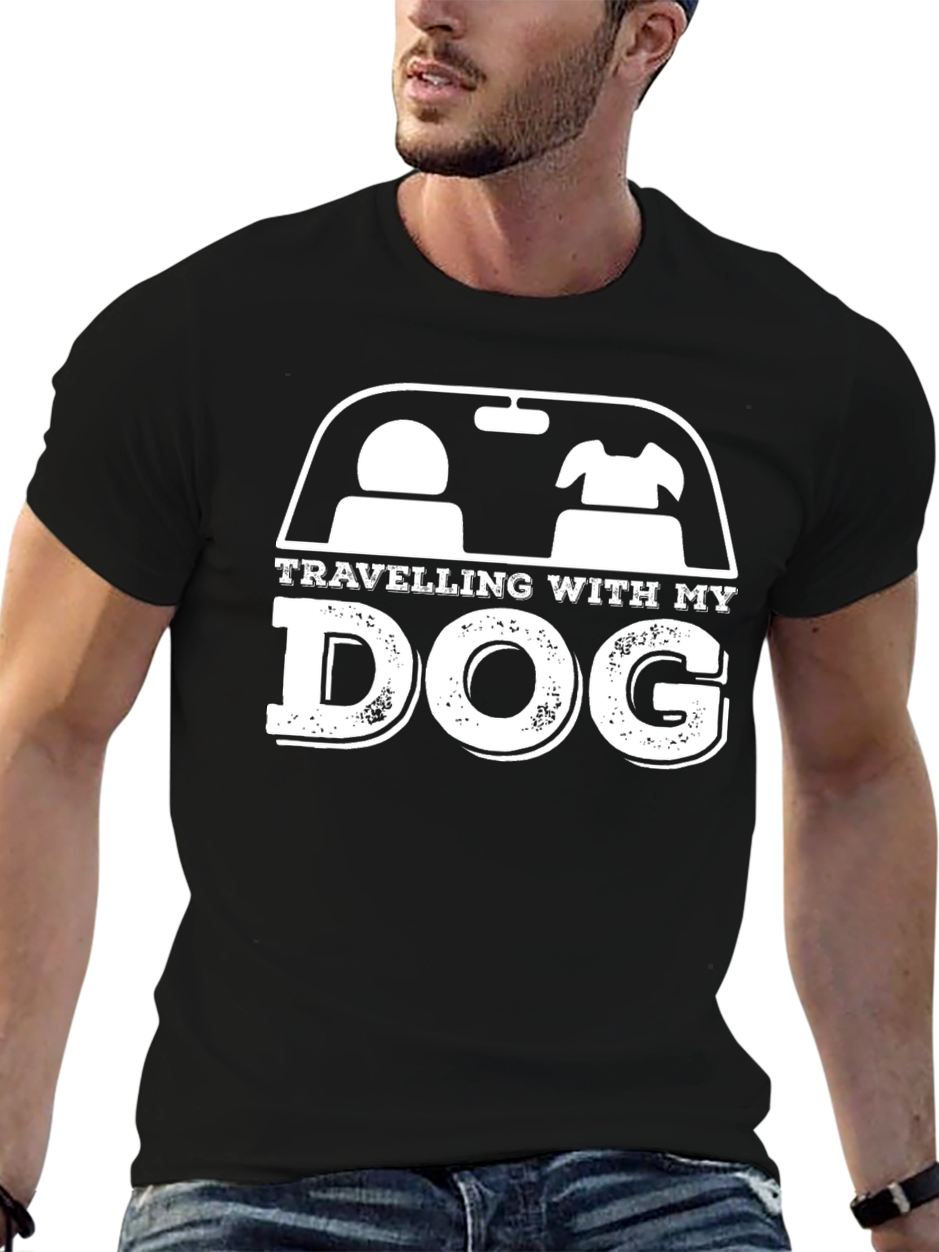 Traveling With My Dog T-Shirt