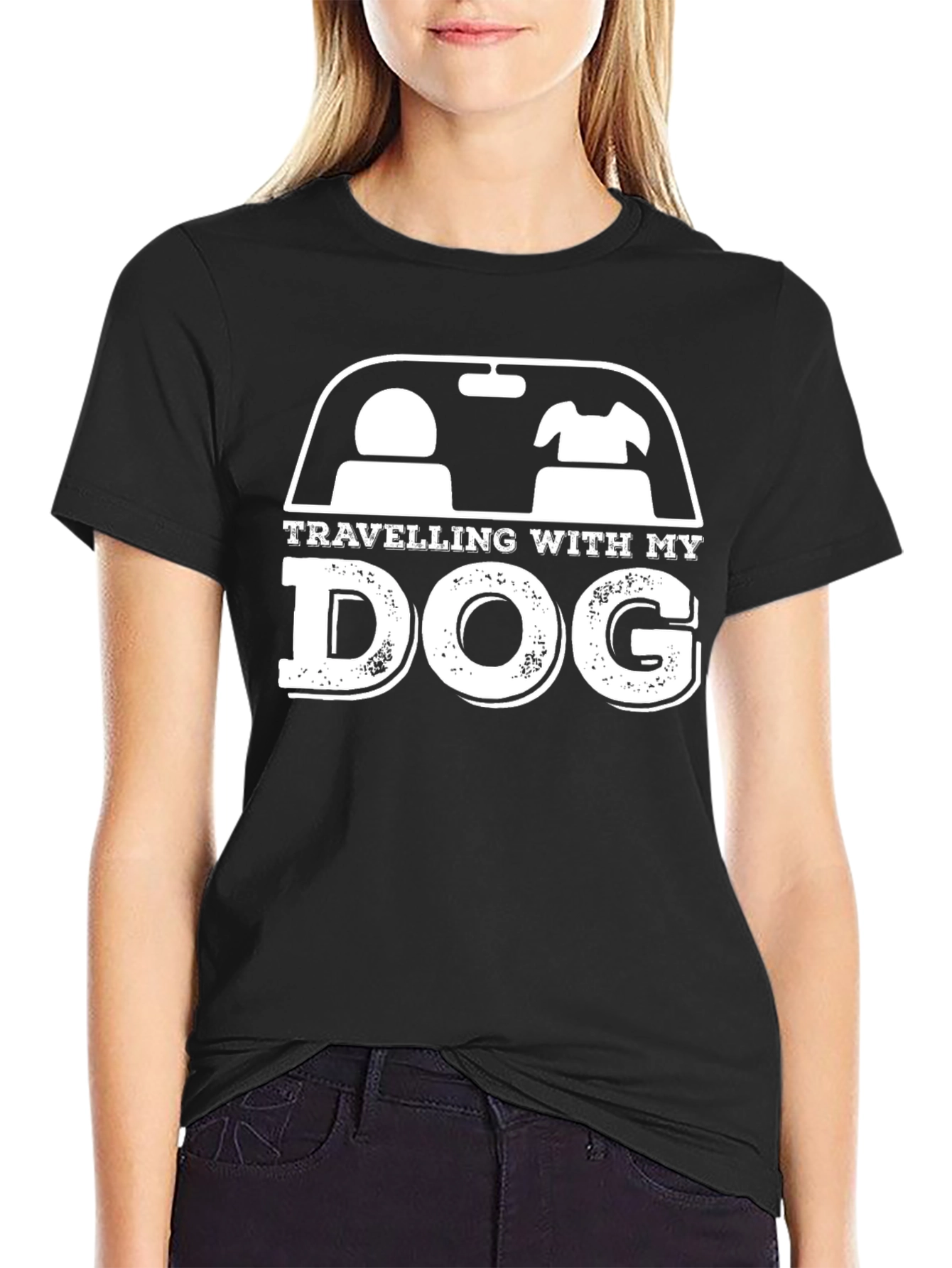 Traveling With My Dog T-Shirt