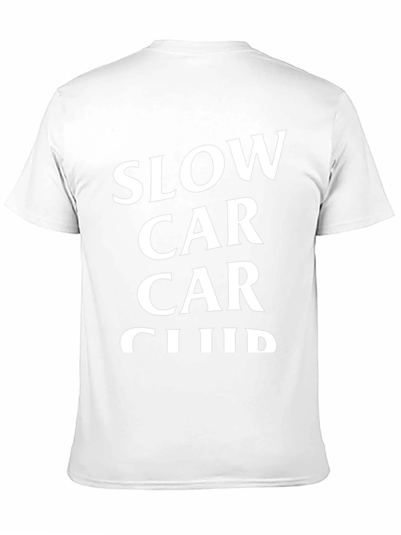 Slow Car Car Club Black Graphic Tee