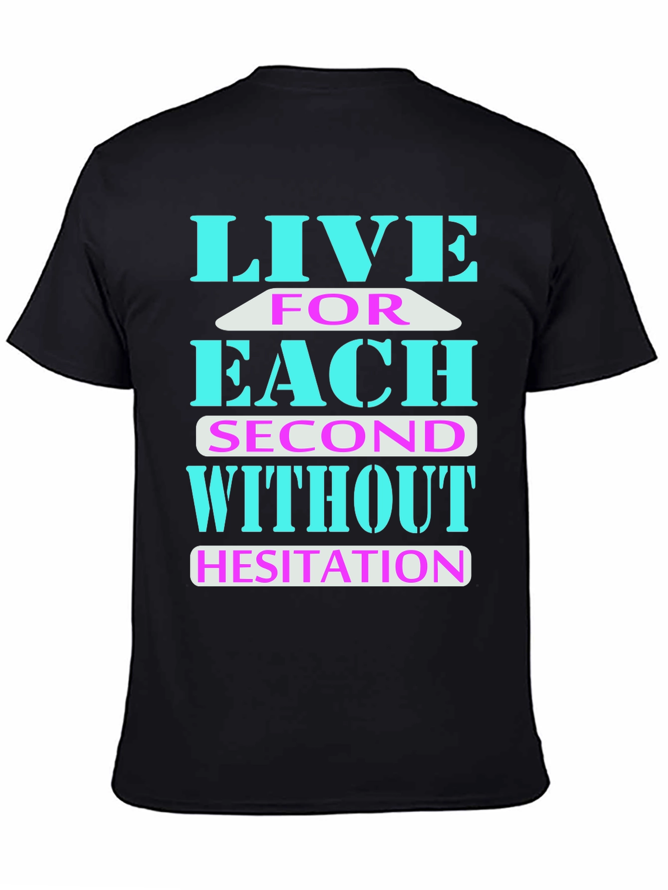 Live Each Second Graphic Tee