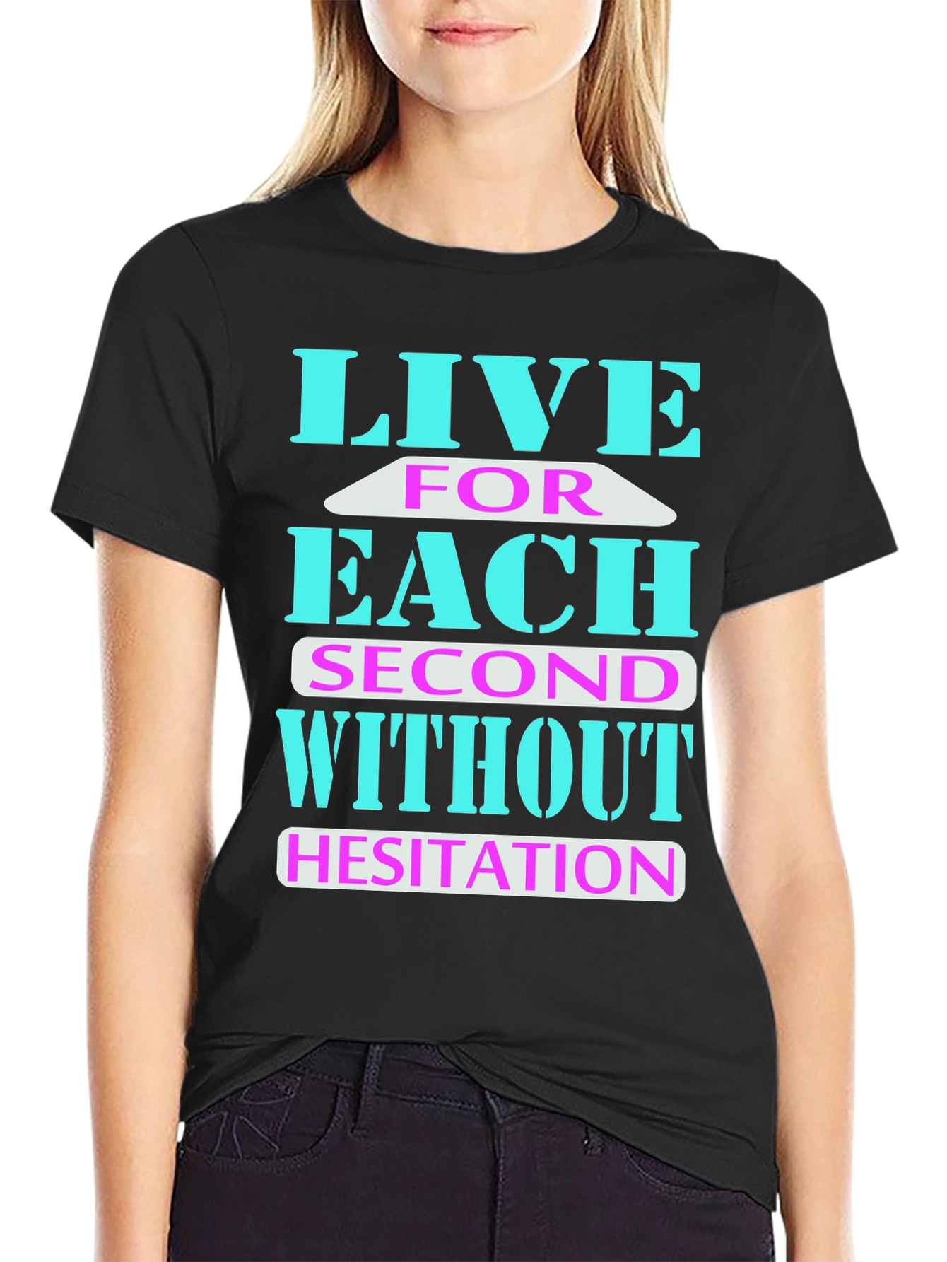 Live Each Second Graphic Tee