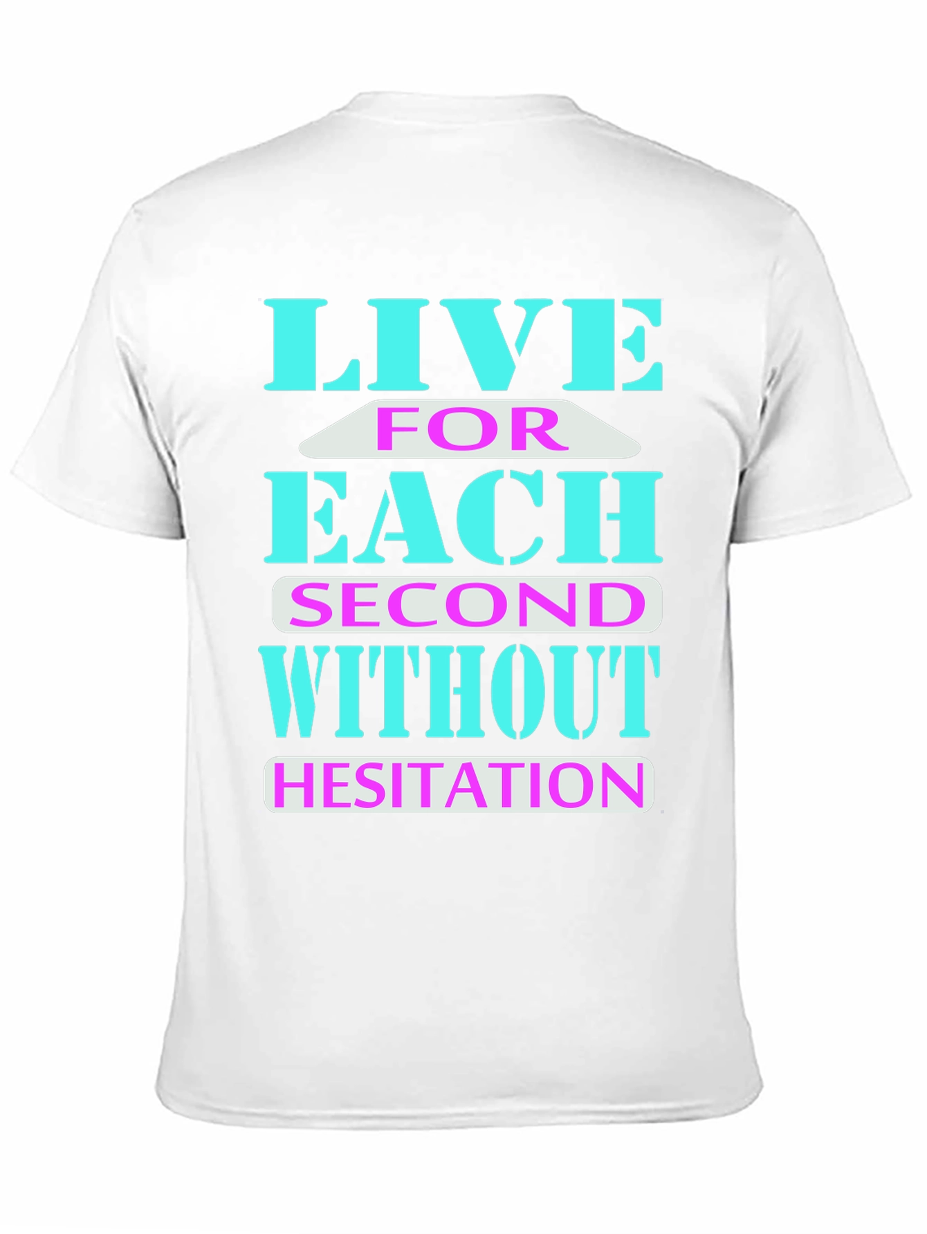 Live Each Second Graphic Tee