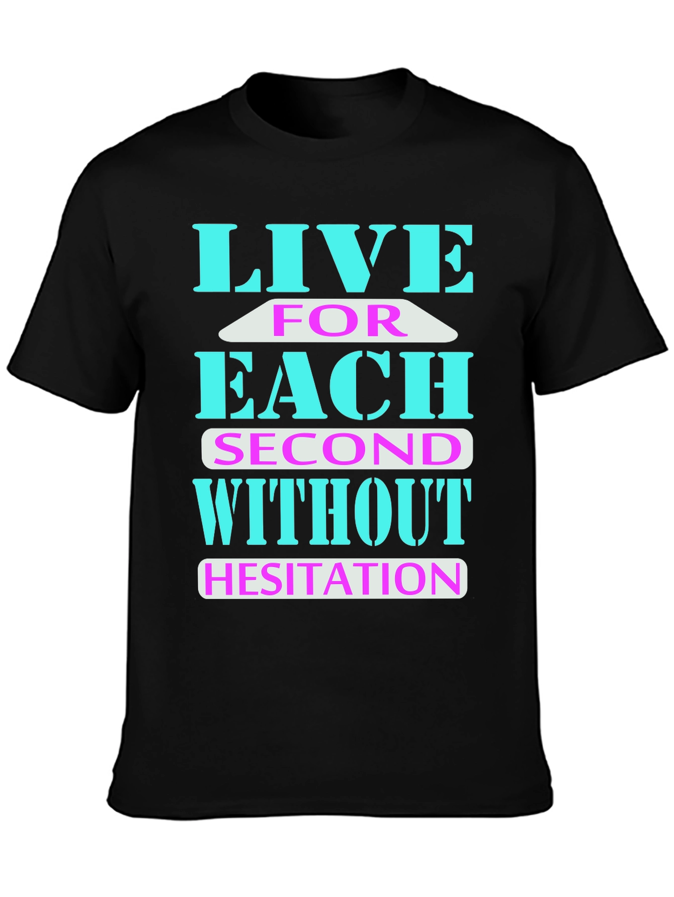 Live Each Second Graphic Tee