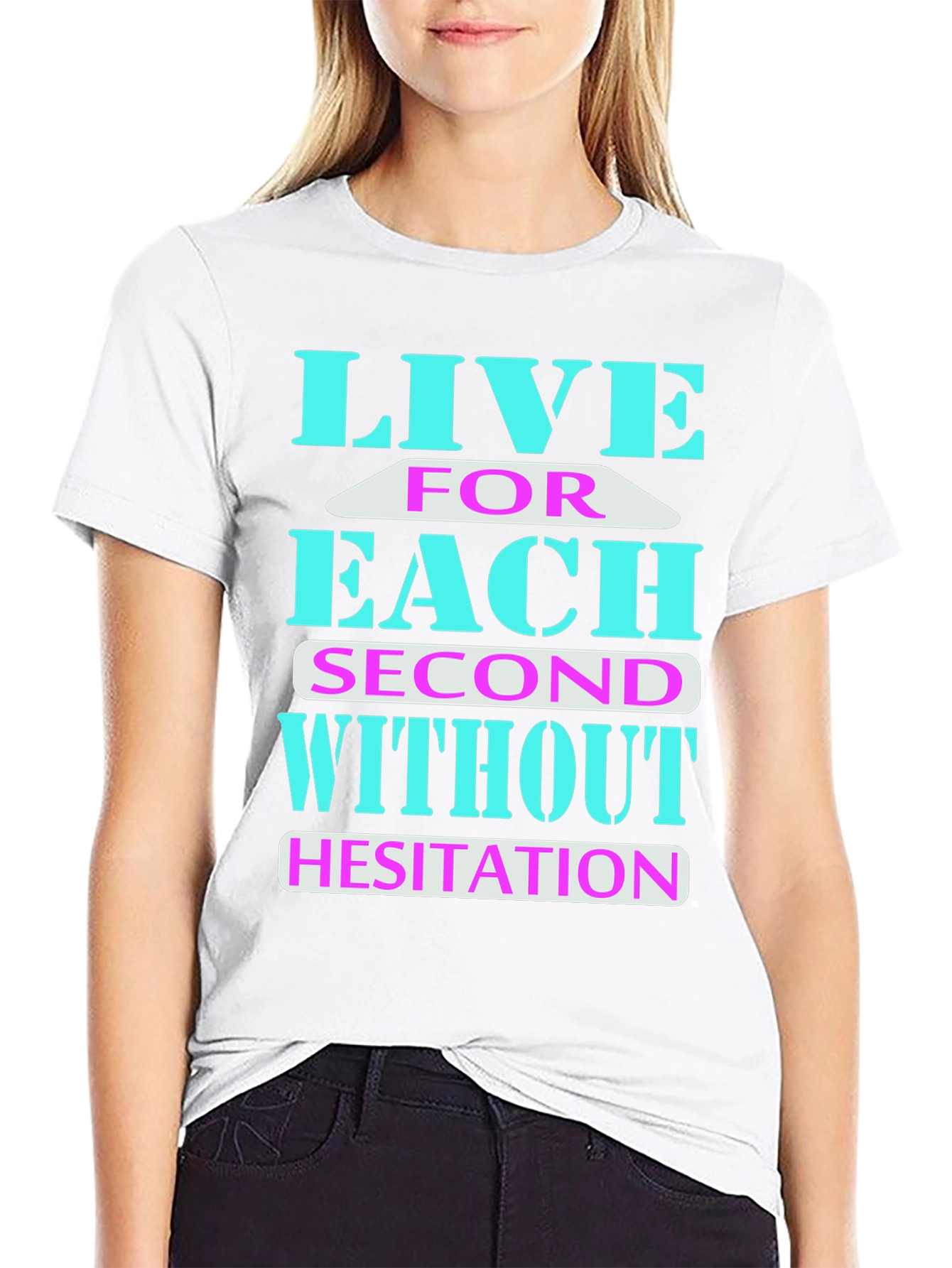 Live Each Second Graphic Tee
