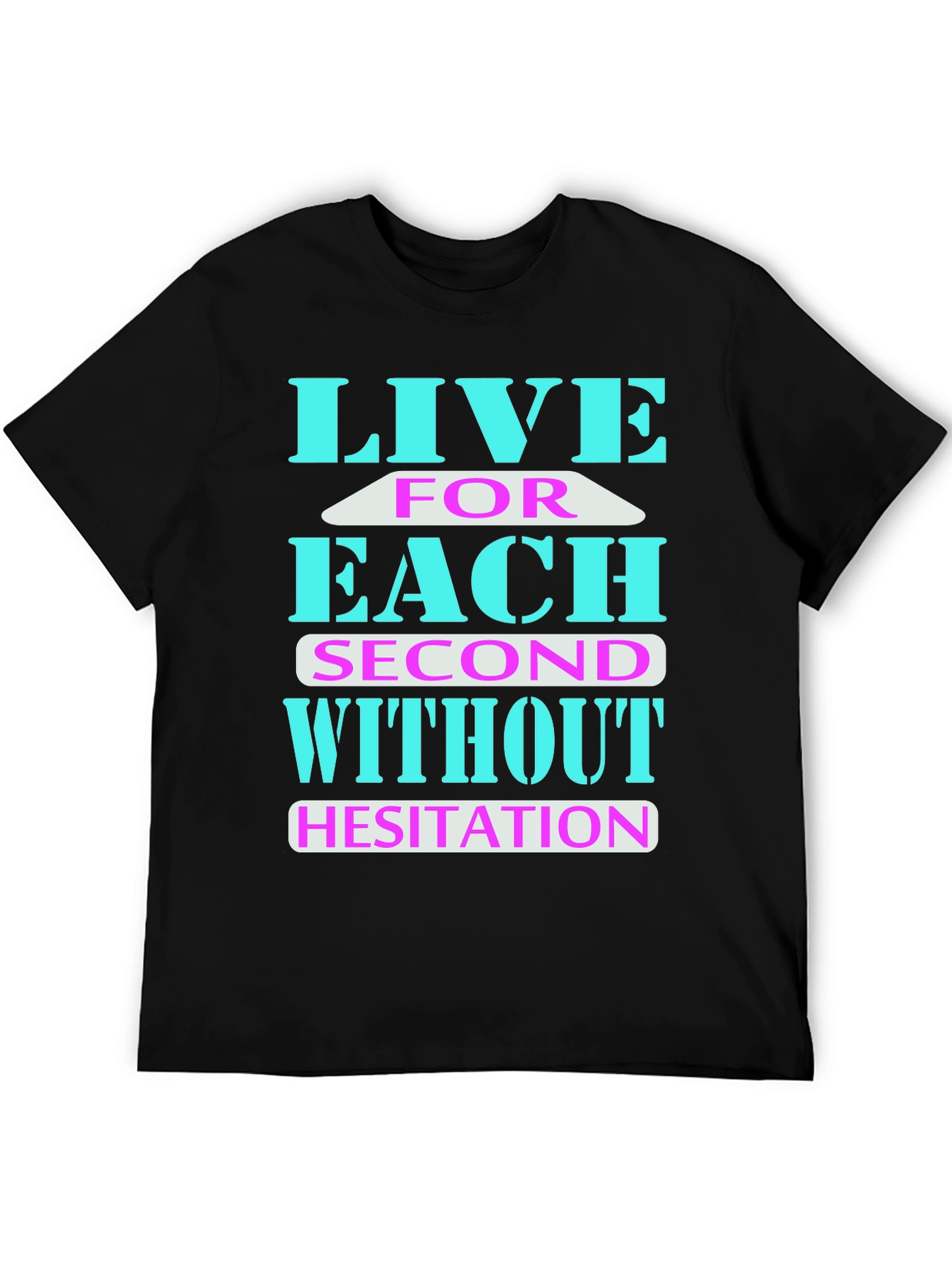 Live Each Second Graphic Tee