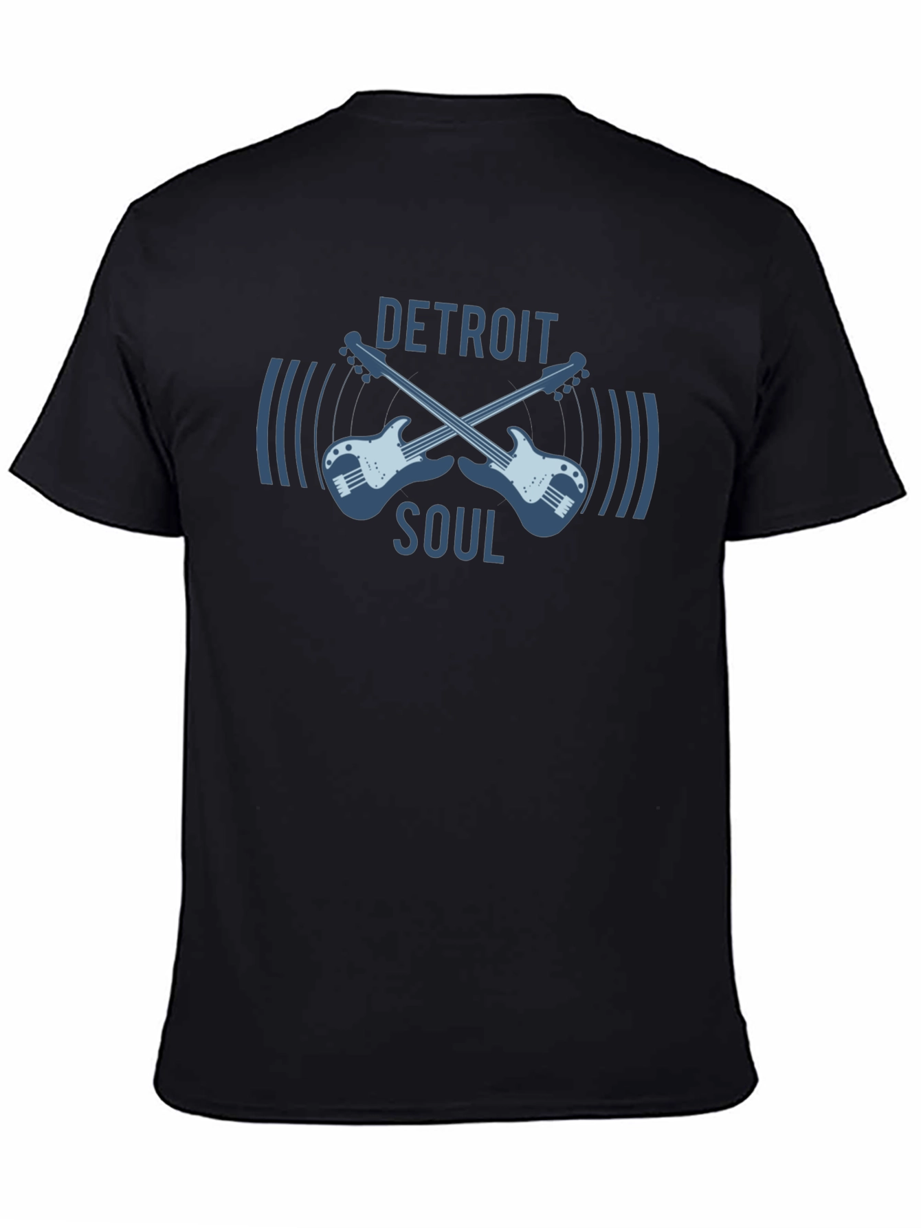 Detroit Soul T-Shirt - Guitar Graphic Tee