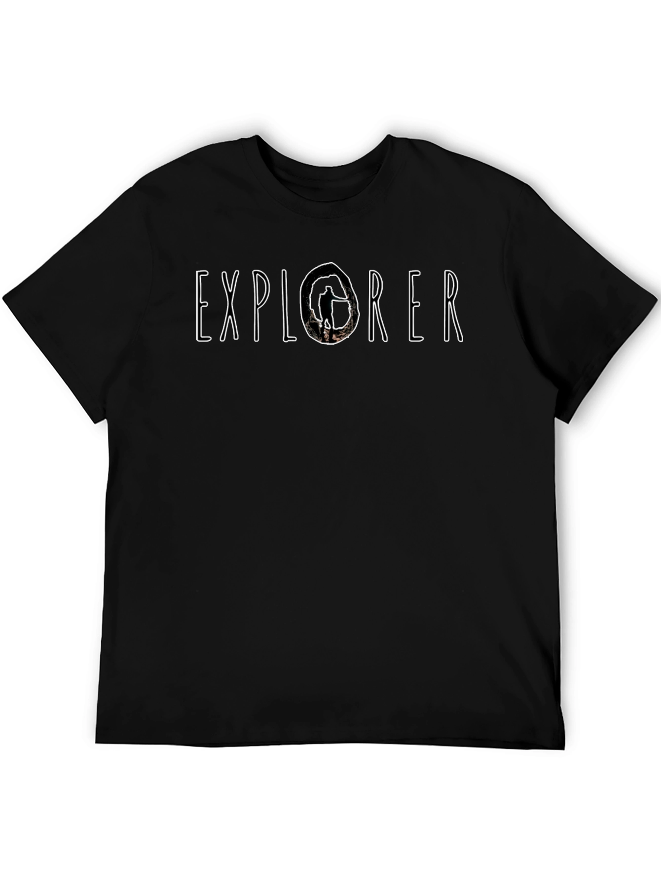 Explorer Black Graphic T-Shirt