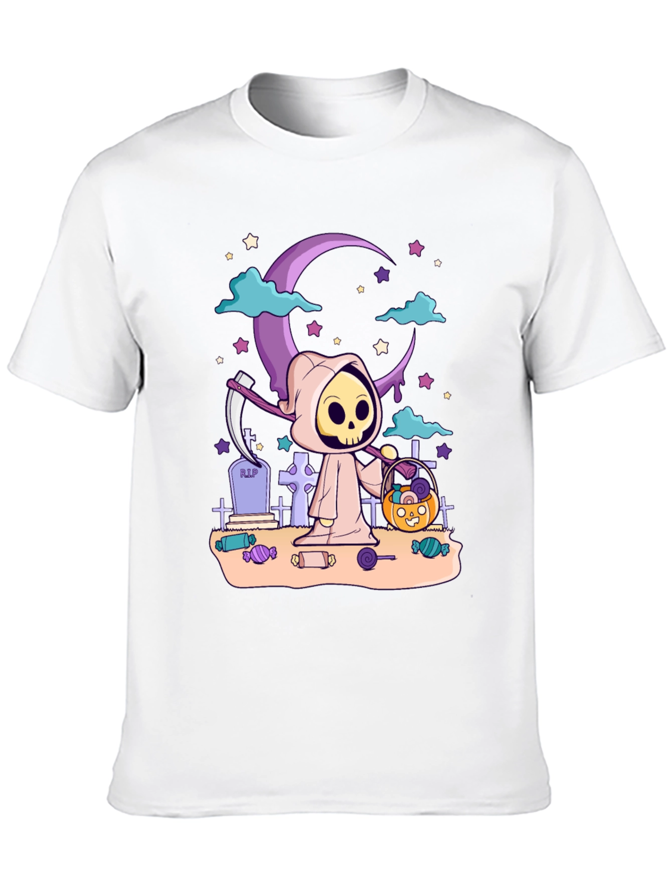 Halloween Grim Reaper T-Shirt