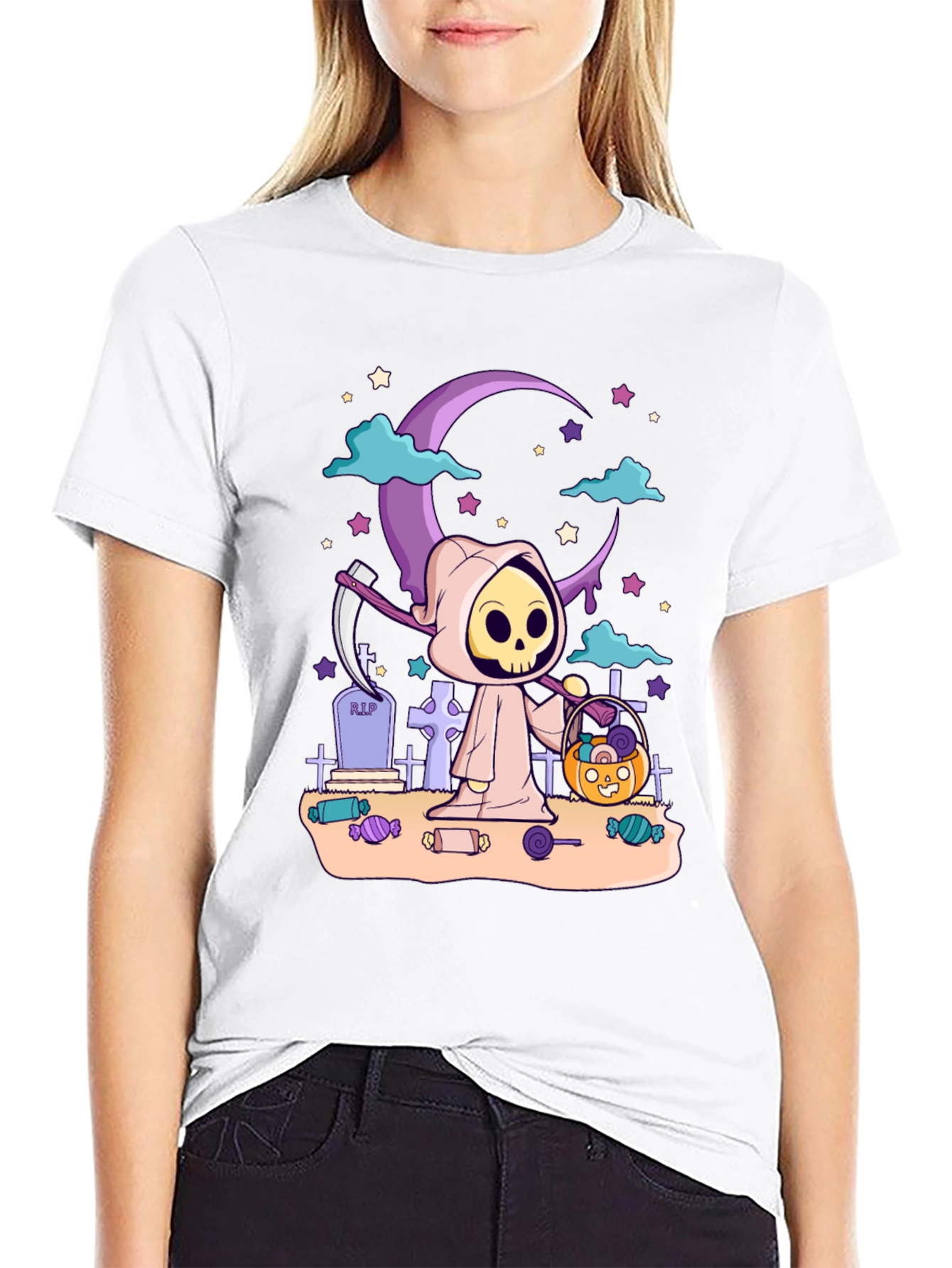 Halloween Grim Reaper T-Shirt