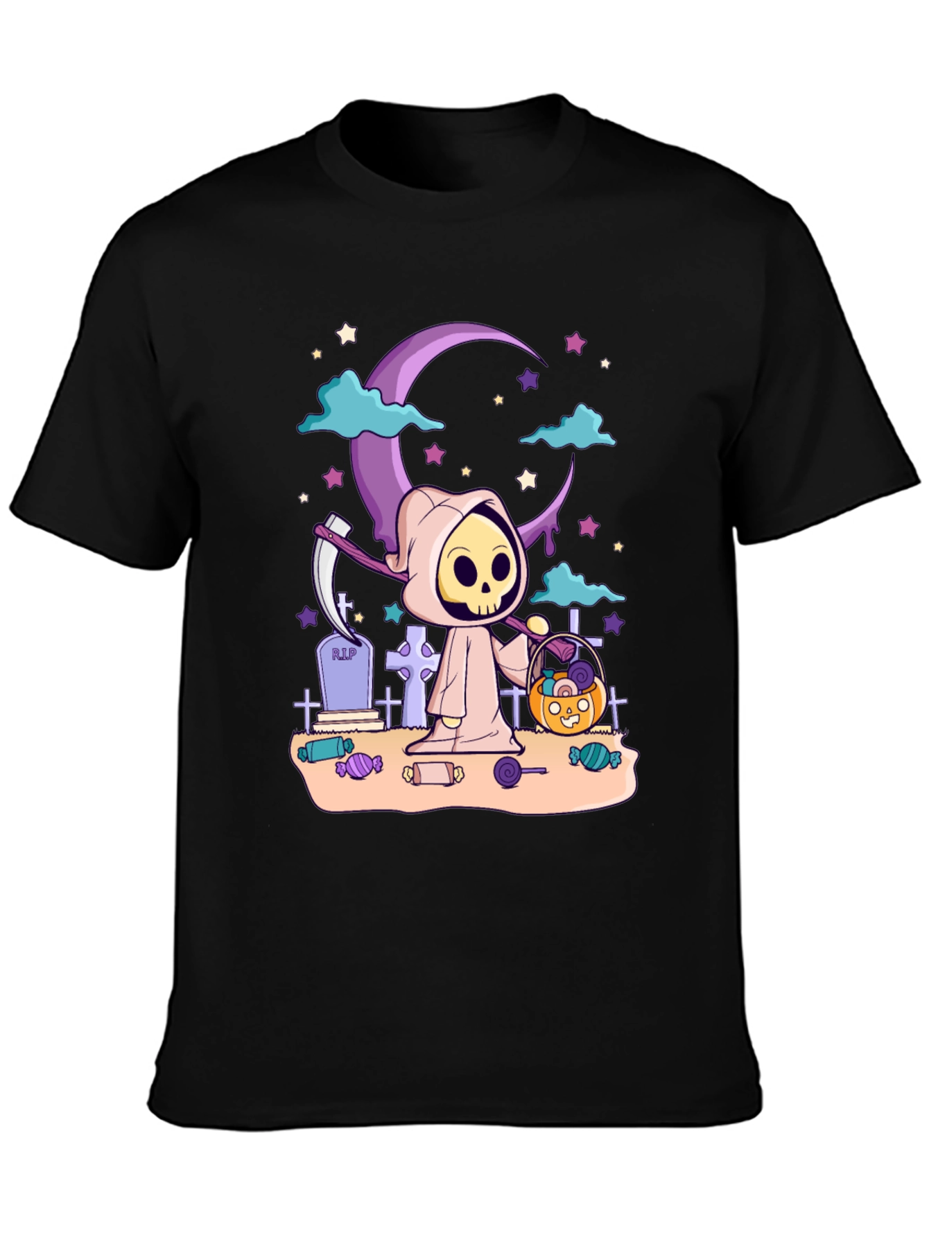 Halloween Grim Reaper T-Shirt