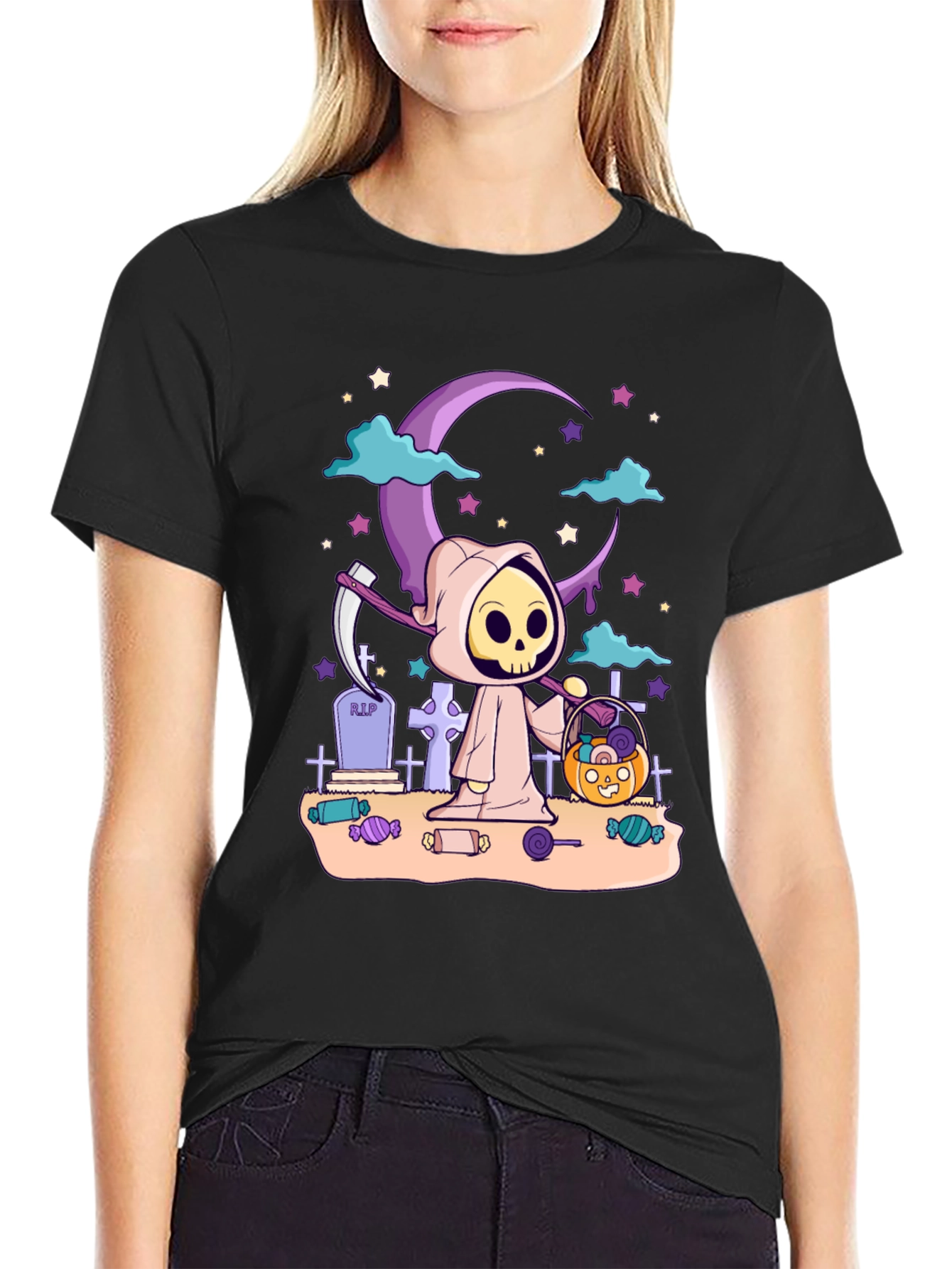 Halloween Grim Reaper T-Shirt