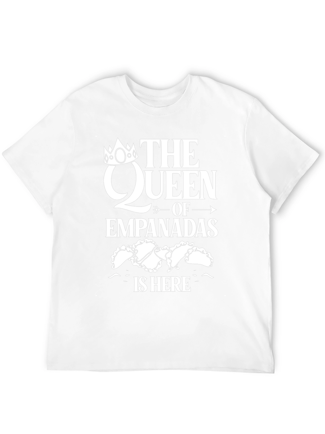 Queen of Empanadas Black T-Shirt