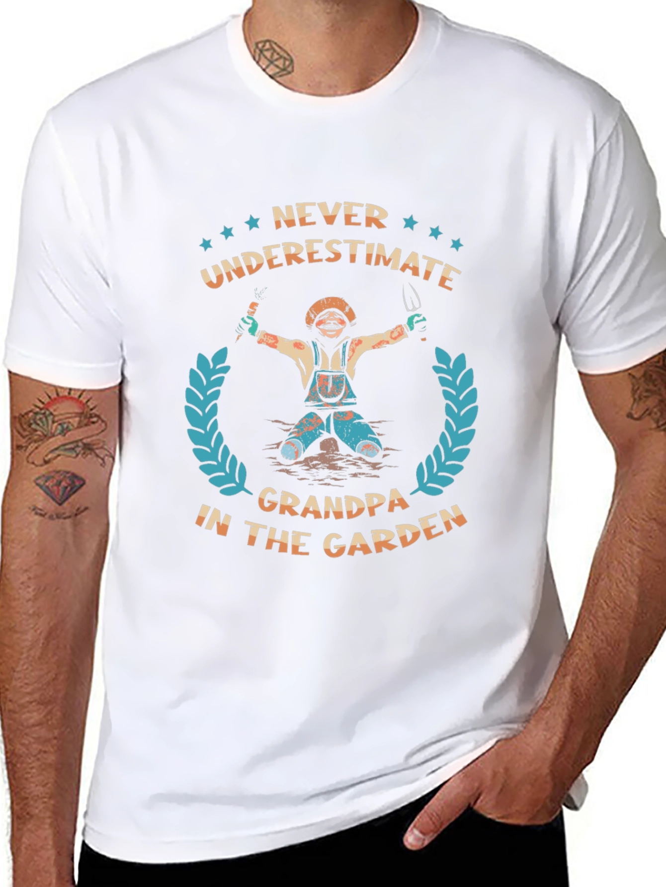 Grandpa In The Garden T-Shirt