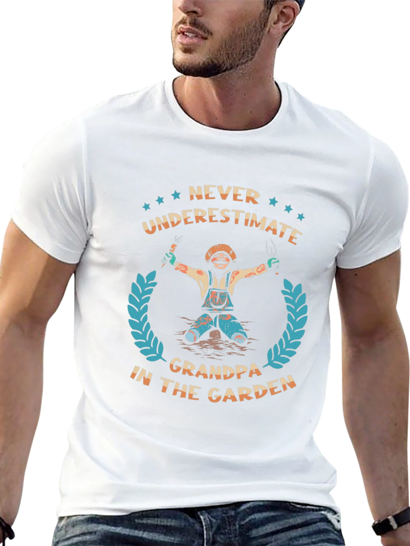 Grandpa In The Garden T-Shirt